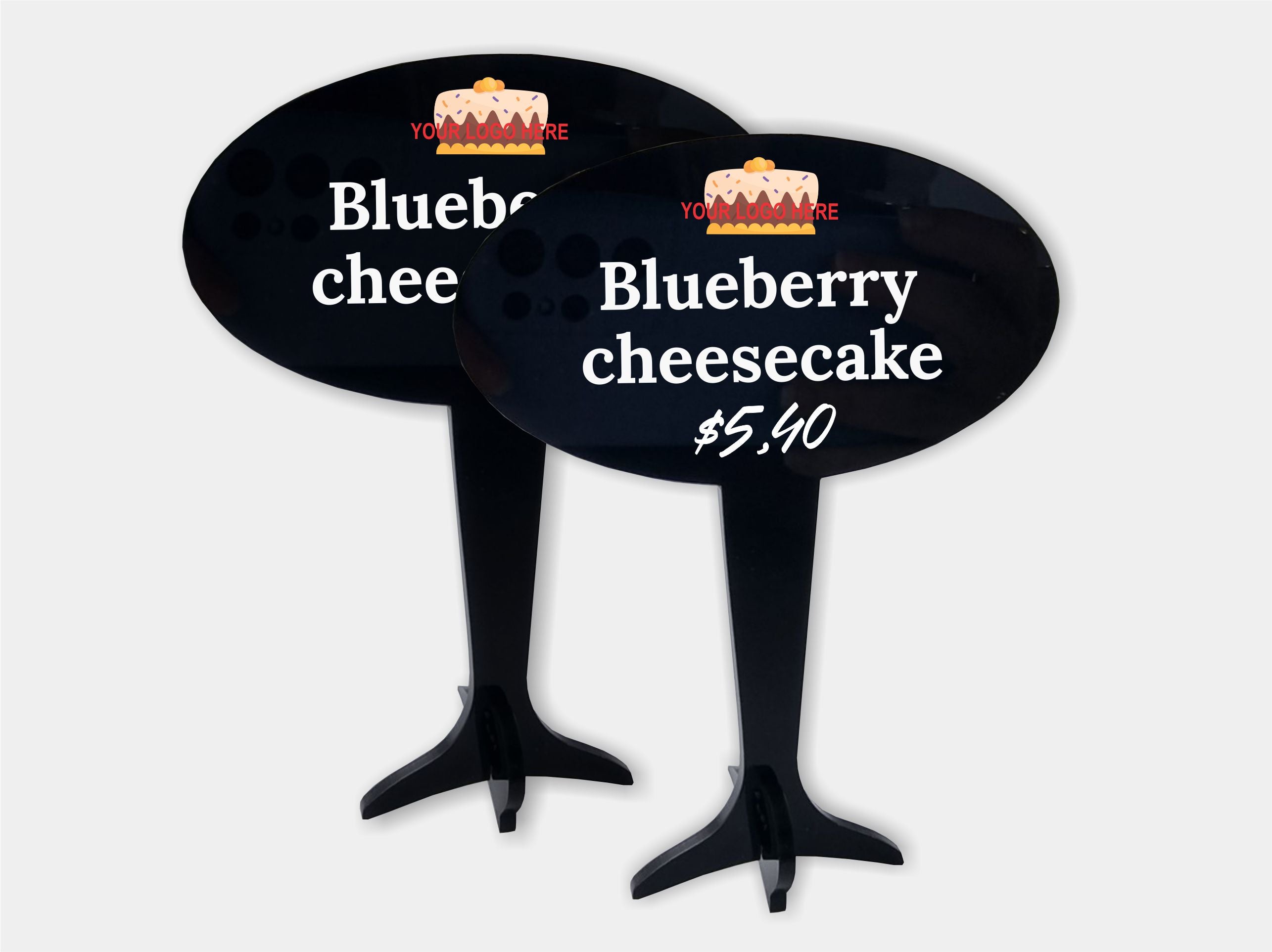 10 pcs Bakery Display Labels Flavor Markers, Cookie Labels, Flavor Tags, Gelato Markers