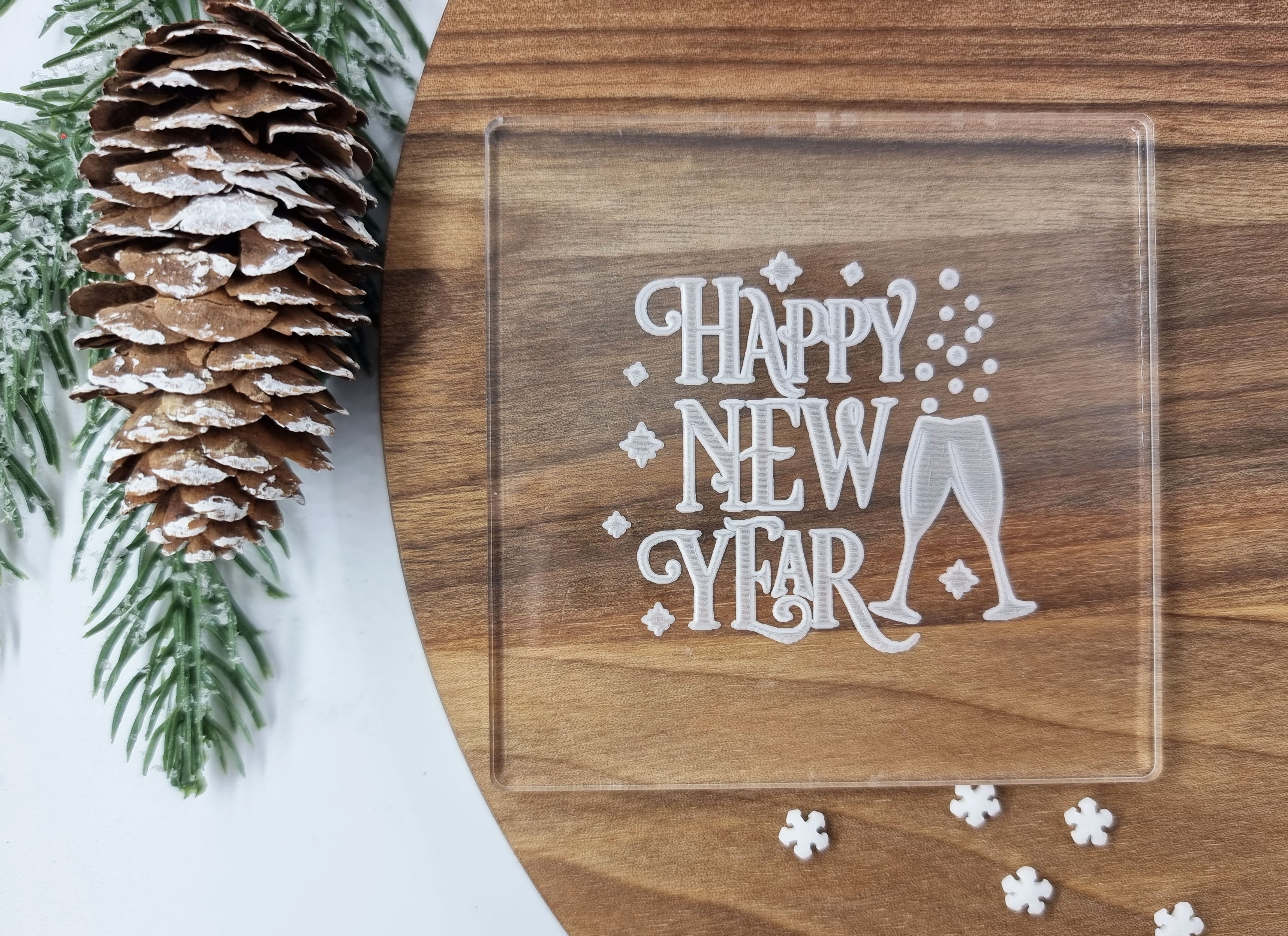 Christmas Cookie Fondant Embosser Stamp|Designer Fondant Embosser Stamp