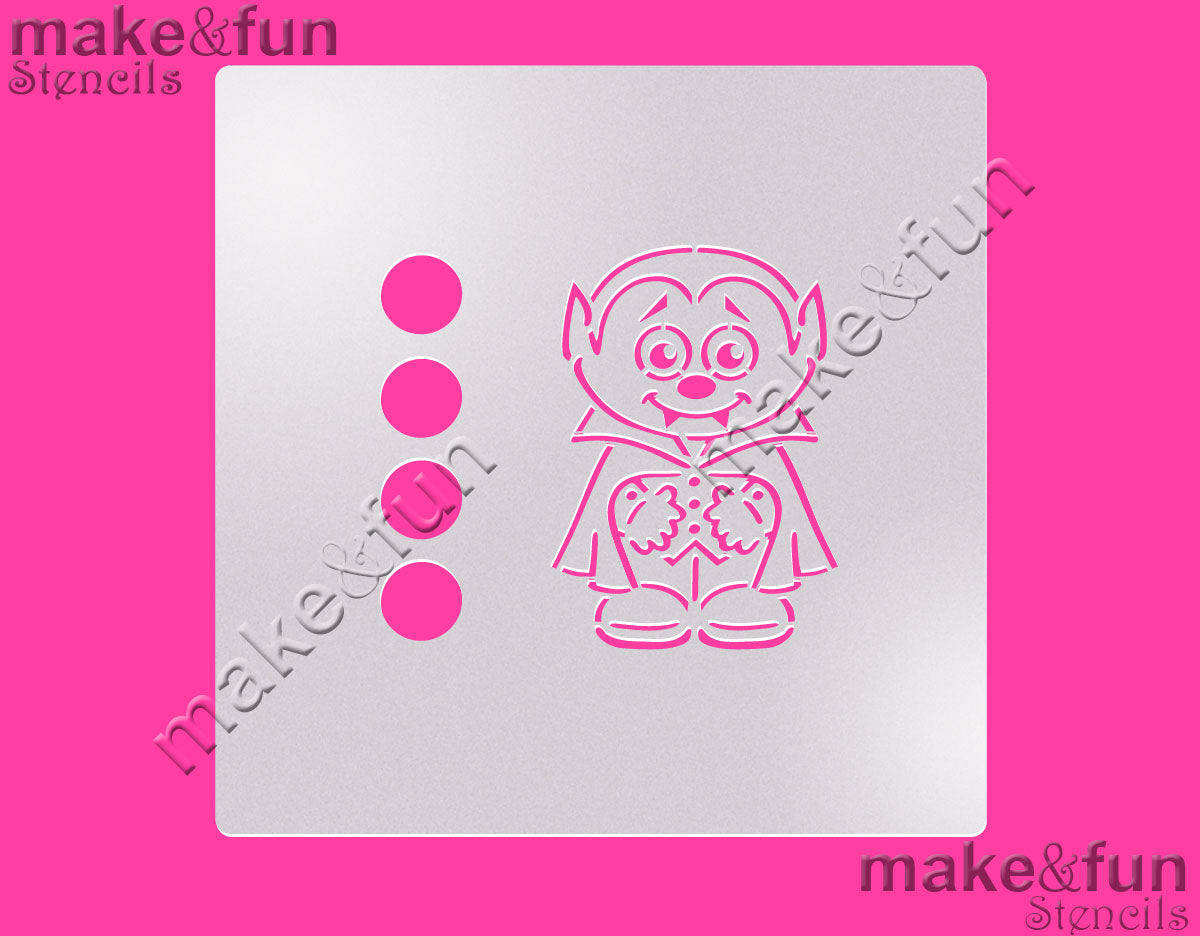 PYO Cookie Stencil, Cake Halloween Stencil, Royal Icing