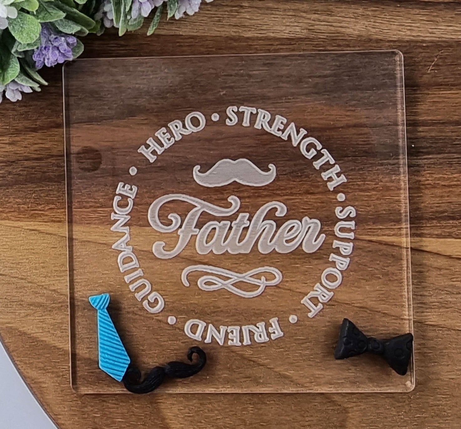 Father Day Fondant Embosser Debosser Stamp|Designer Fondant Embosser Stamp