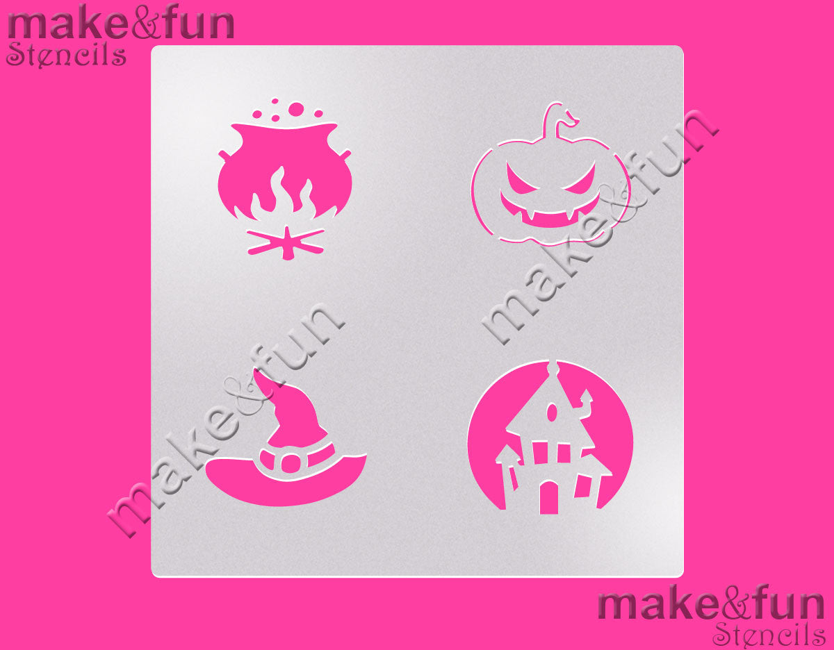 Halloween cookie Stencil for chocolate covered Oreos|Kuchen Schablonen, Airbrush und Royal Icing