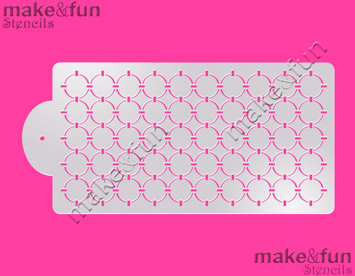 Abstract Cake Stencil, Face Painting Stencil||Abstract Print Schablonen, Airbrush und Royal Icing