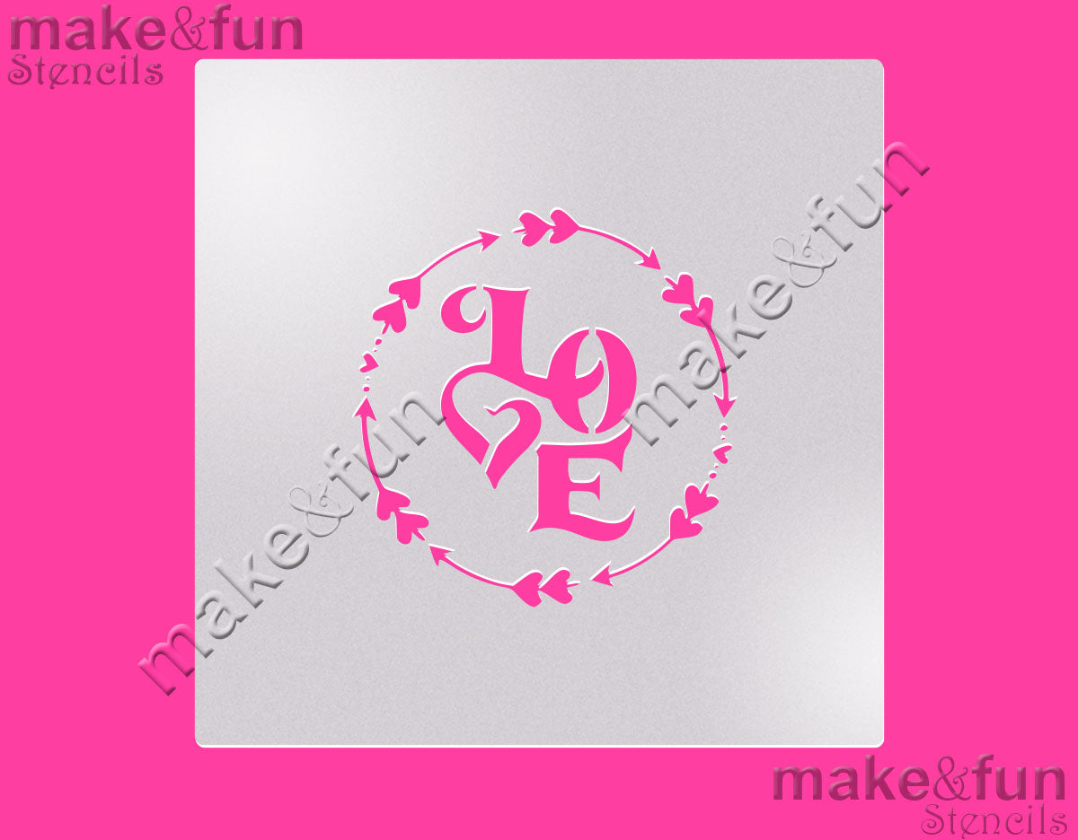 5.5"x5.5" Cookie Baby Shower Stencil|Fellmuster Schablonen, Royal Icing