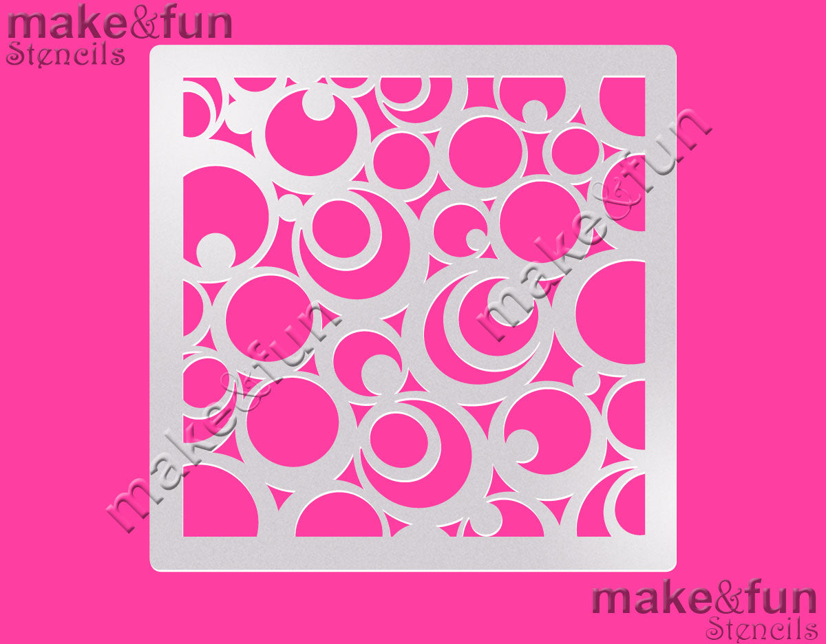 5.5"x5.5" Cookie Stencil, Airbrushing, Craft Stencil|Fellmuster Schablonen, Airbrush und Royal Icing