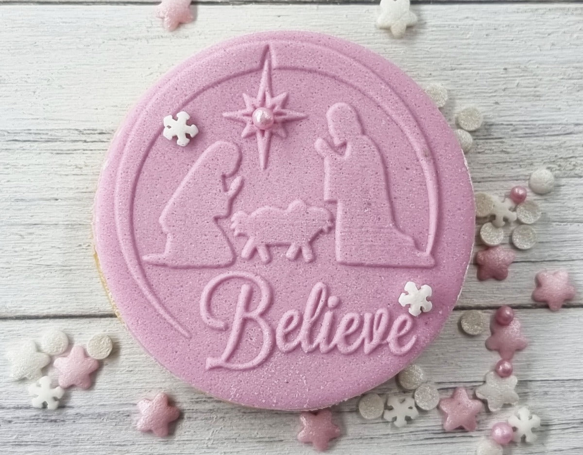 PYO Christmas Fondant Embosser Stamp|Designer Fondant Embosser Stamp