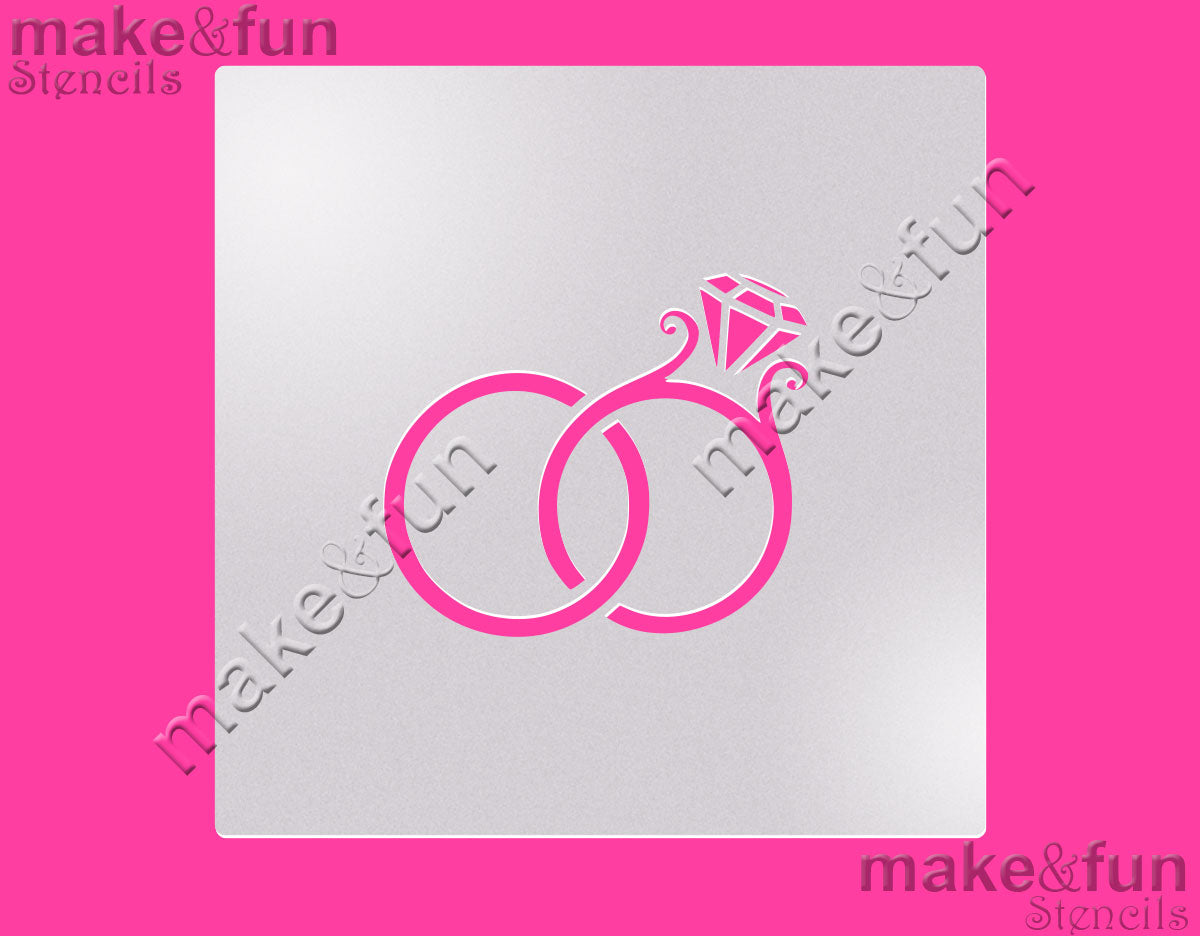 5.5"x5.5" Cookie Baby Shower Stencil|Fellmuster Schablonen, Royal Icing