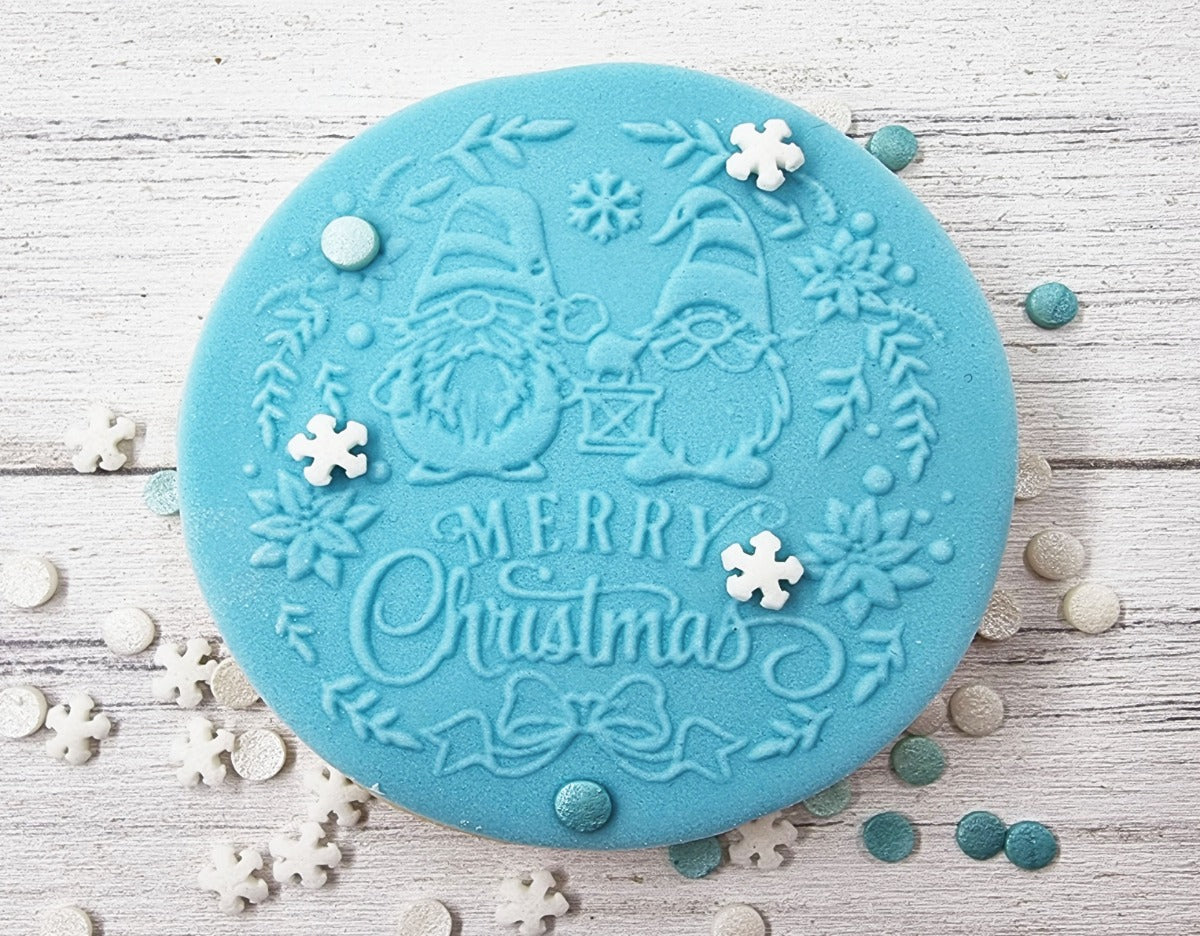 Christmas Fondant Embosser Stamp|Designer Fondant Embosser Stamp