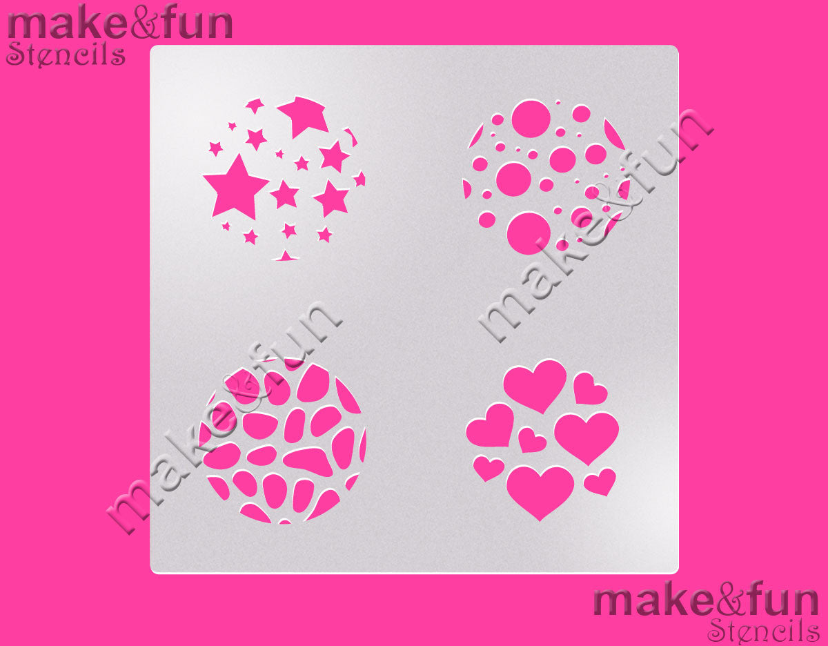Pattern cookie Stencil for chocolate covered Oreos|Kuchen Schablonen, Airbrush und Royal Icing