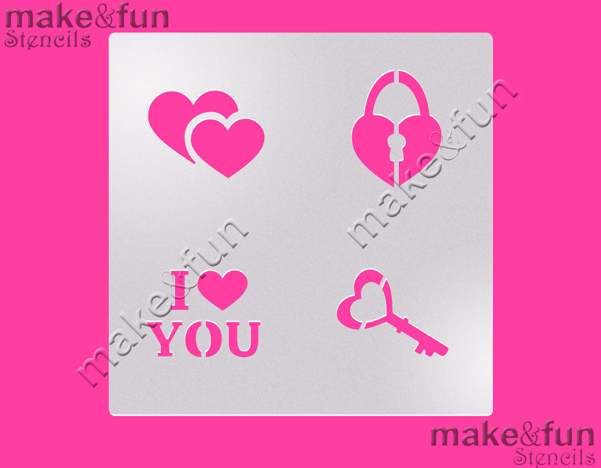 Valentine cookie Stencil for chocolate covered Oreos|Kuchen Schablonen, Airbrush und Royal Icing