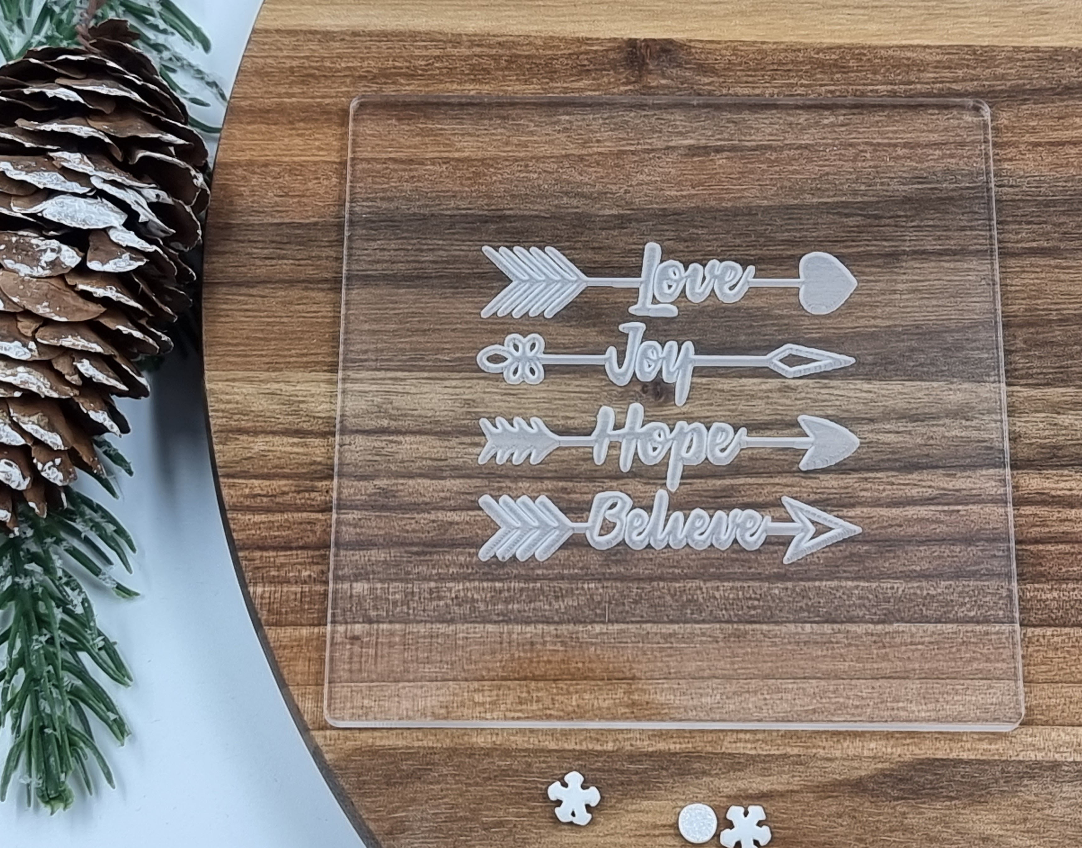 Valentines Fondant Embosser Stamp|Designer Fondant Embosser Stamp