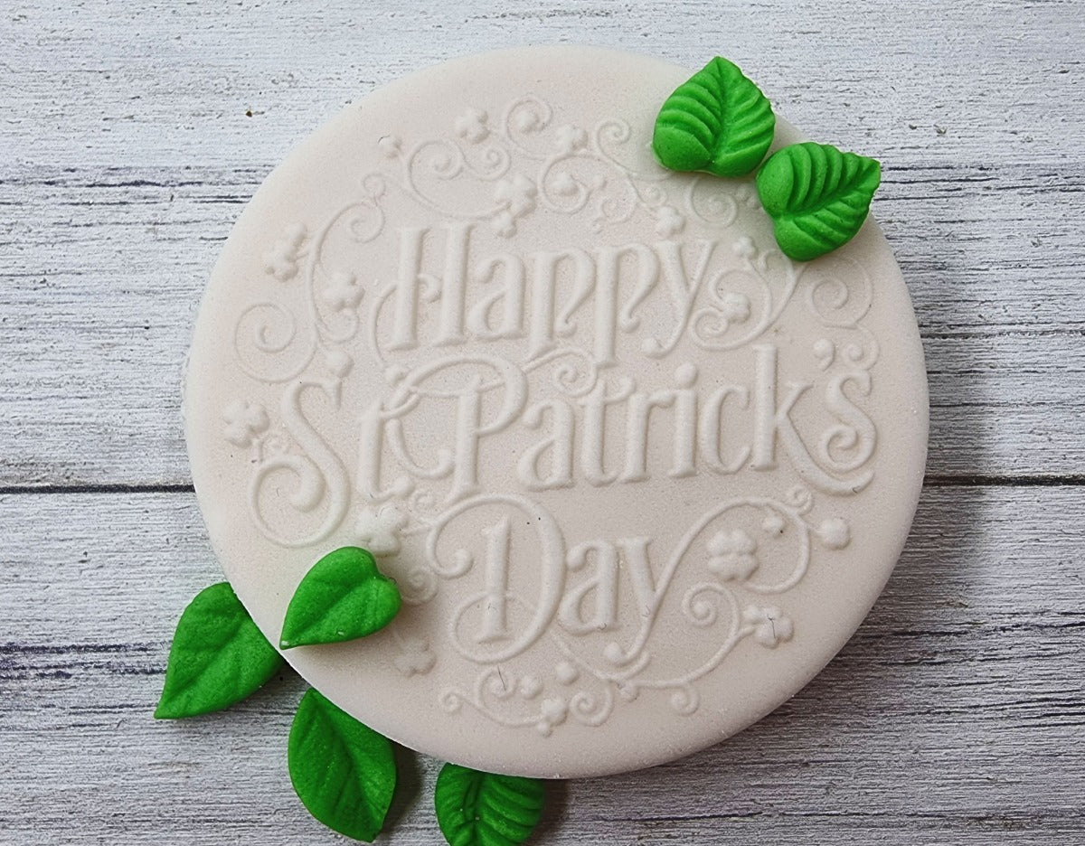 Sv. Patricks Fondant Embosser Stamp|Designer Fondant Embosser Stamp