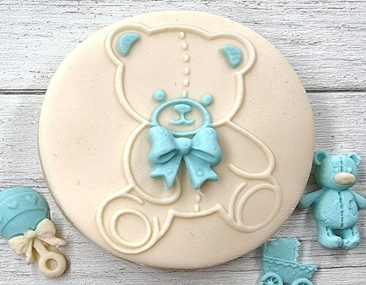Baby Shower Fondant Embosser Baby|Designer Fondant Embosser Stamp