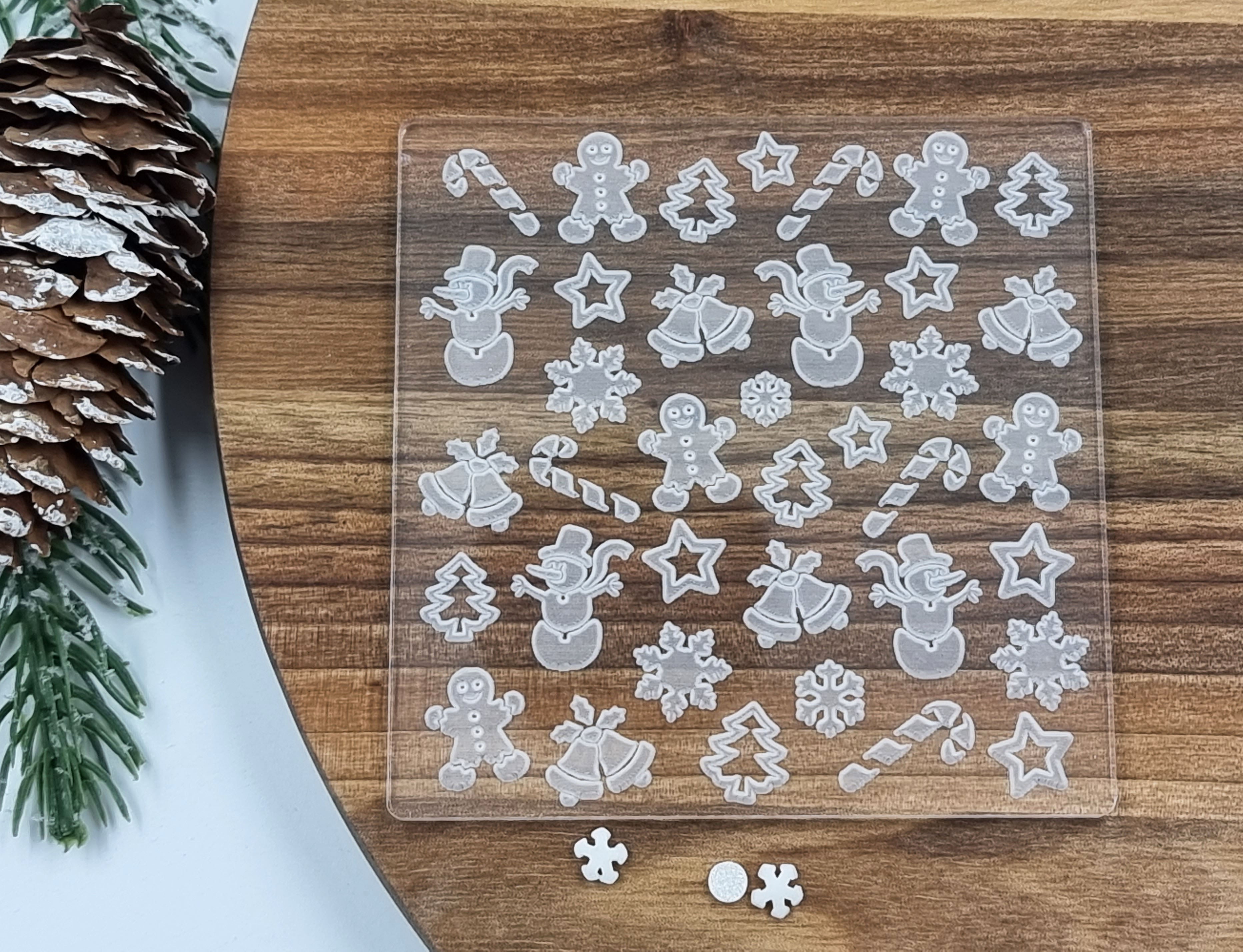 PYO Christmas Fondant Embosser Stamp|Designer Fondant Embosser Stamp