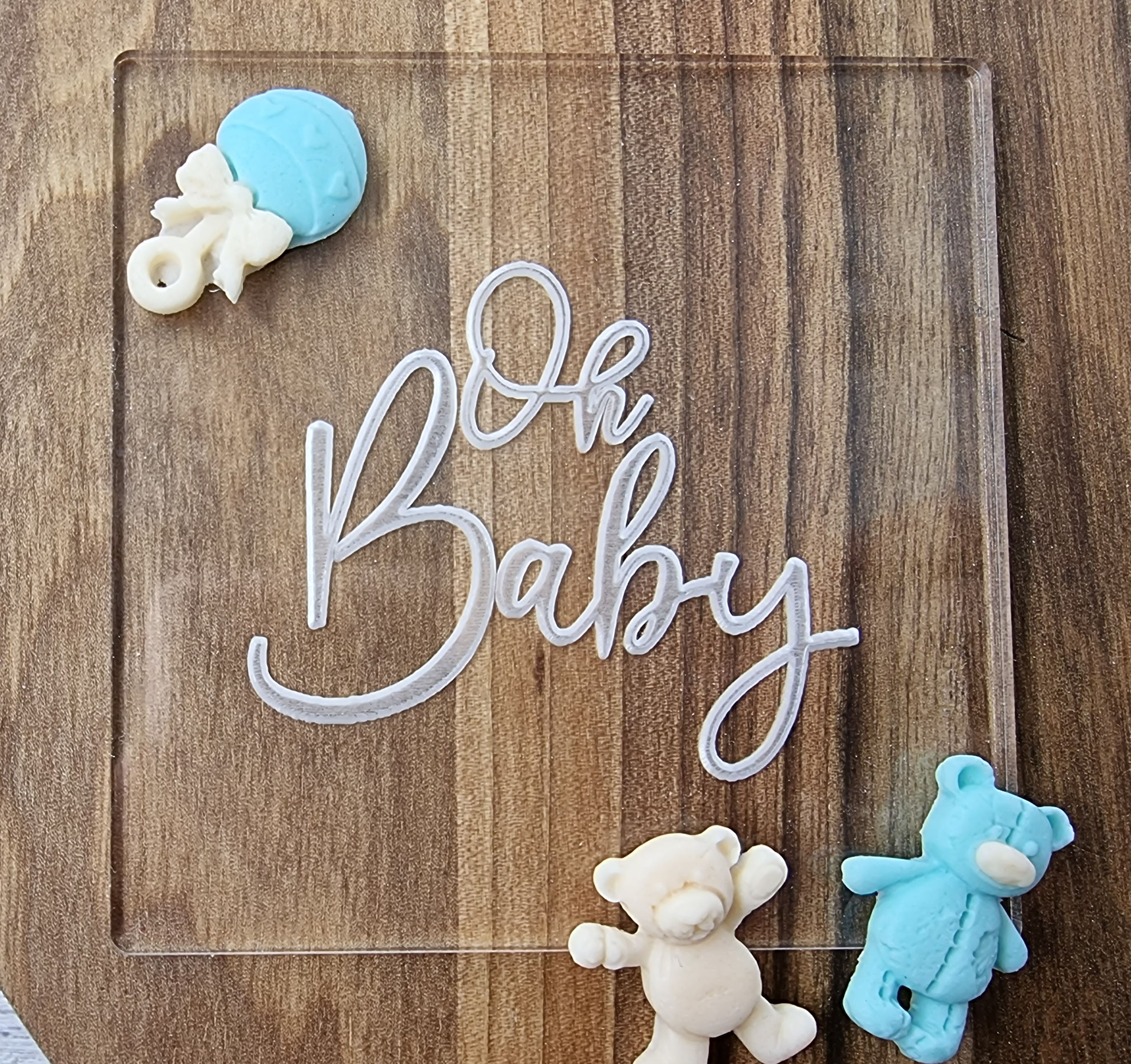 Baby Shower Fondant Embosser Baby|Designer Fondant Embosser Stamp