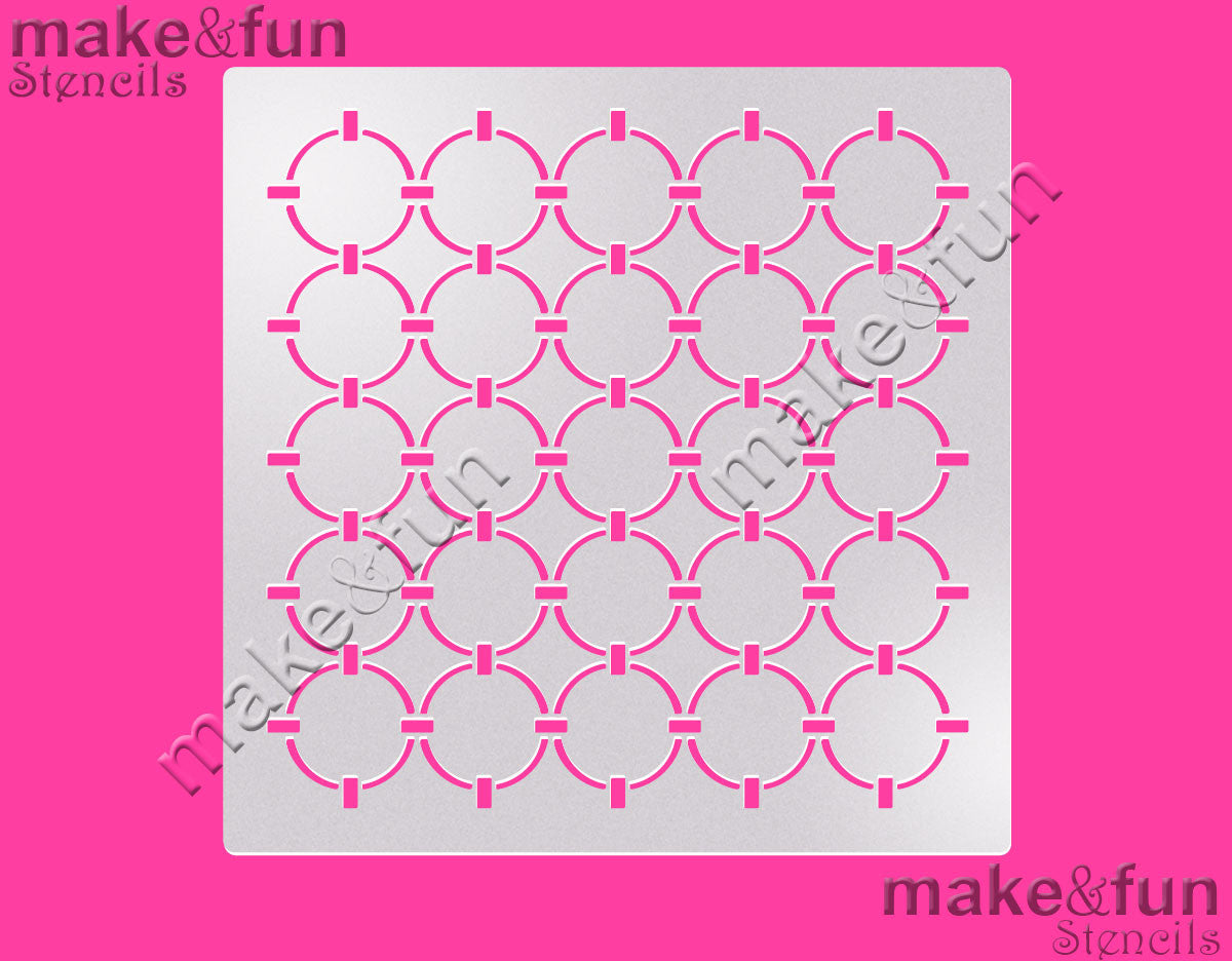 5.5"x5.5" Cookie Stencil, Airbrushing, Craft Stencil|Fellmuster Schablonen, Airbrush und Royal Icing