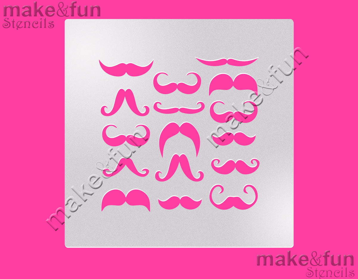 5.5"x5.5" Cookie Stencil Fathers day Stencil|Fellmuster Schablonen, Royal Icing