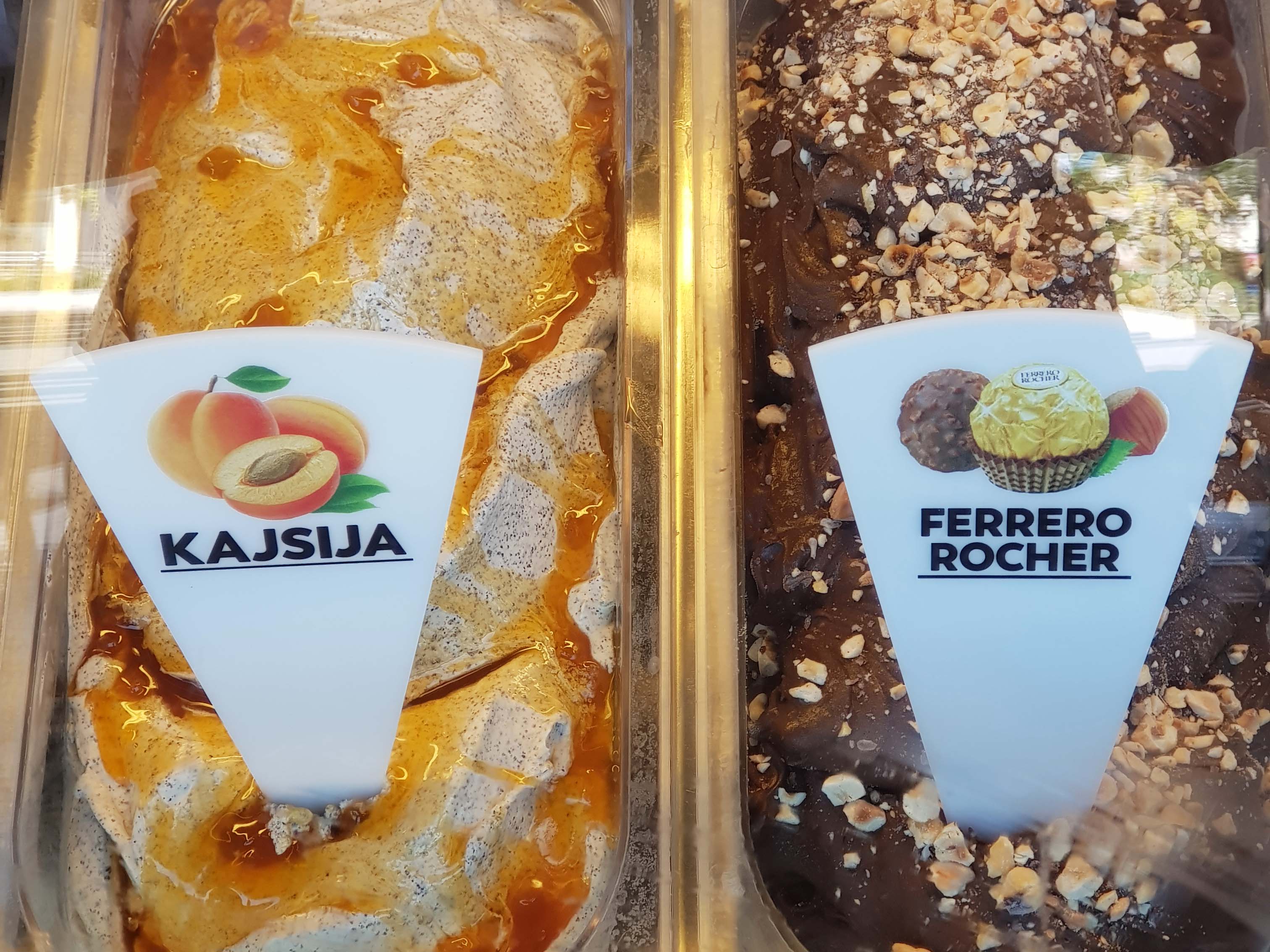 64 pcs Gelato Flavor Markers, Ice Cream Flavor Signs Labels, Tags, Gelato Stickers, Ice Cream Sticks