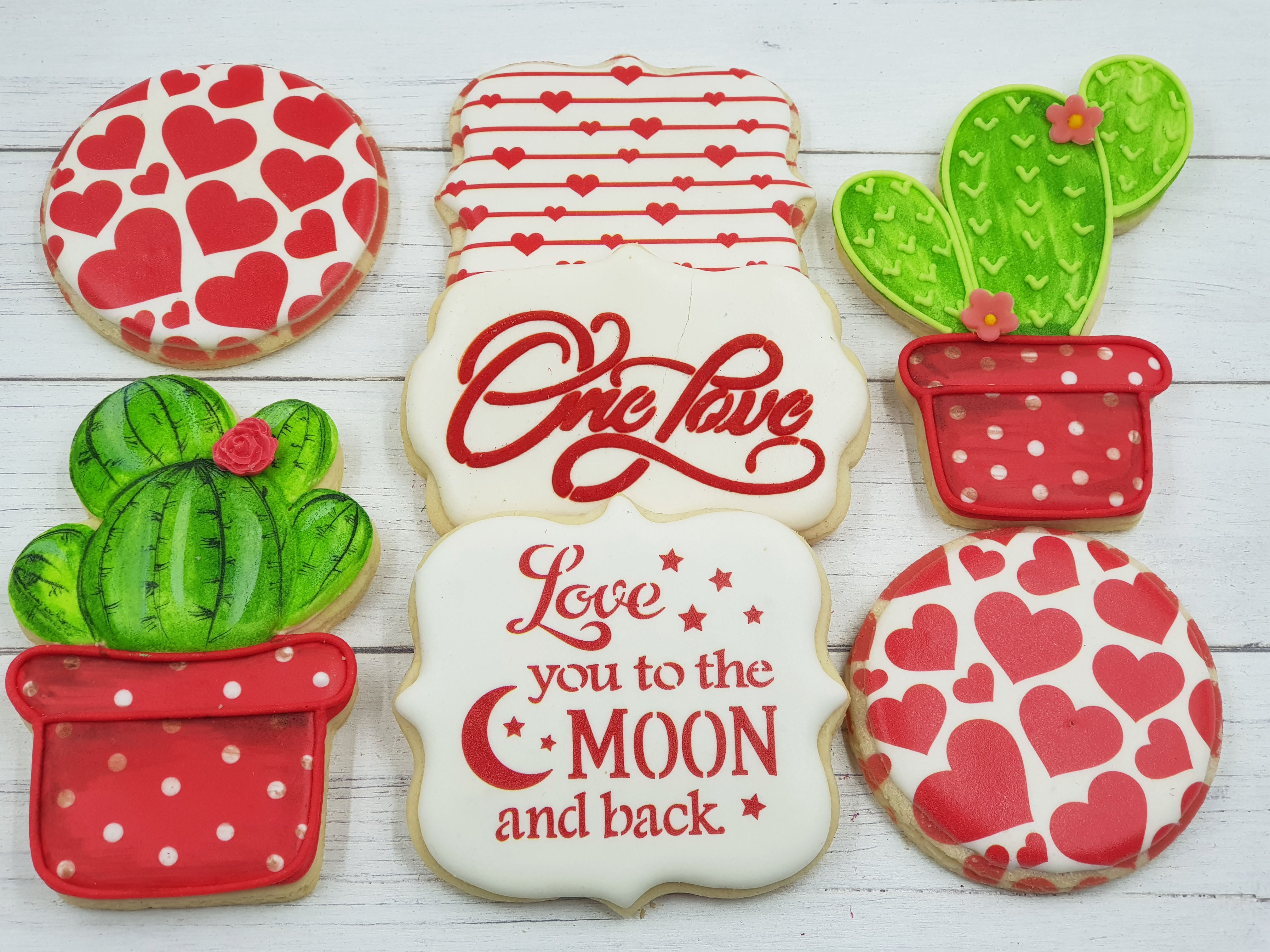 5.5"x5.5" Cookie Stencil, Airbrushing, Craft Stencil|Fellmuster Schablonen, Airbrush und Royal Icing