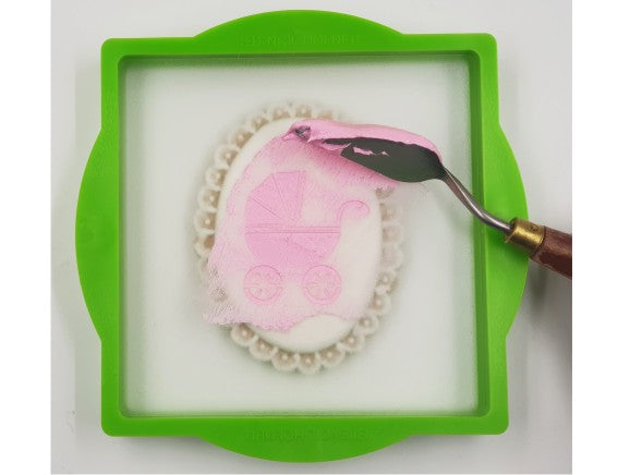 Stencil Holder Airbrush Royal Icing|Stencil Holder Airbrush Royal Icing