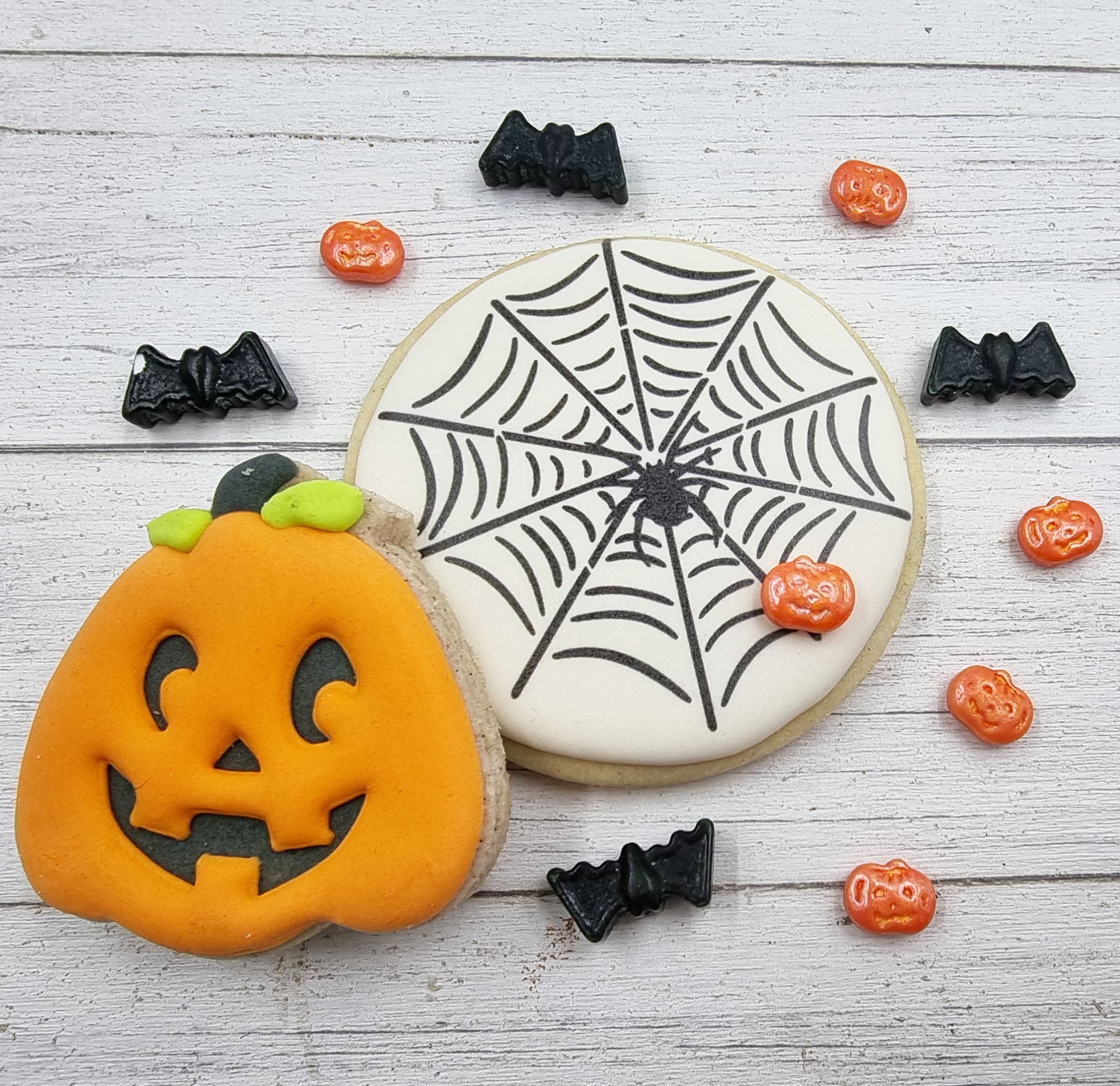 Halloween 5.5" Cookie Stencil, Airbrushing |Torten Schablonen, Royal Icing Schablone