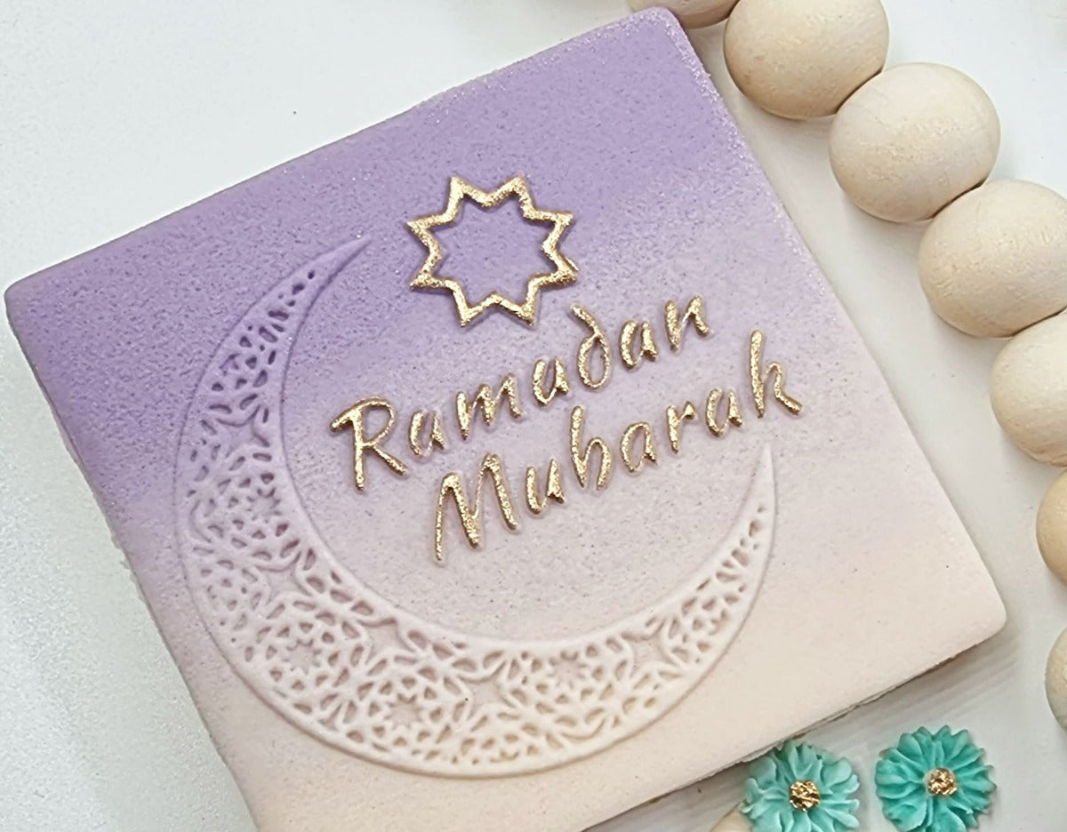 Ramadan Fondant Embosser, Cookie Debosser |Designer Fondant Embosser Stamp