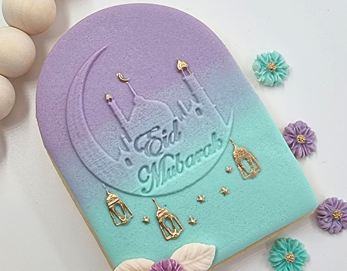 Ramadan Fondant Embosser, Cookie Debosser |Designer Fondant Embosser Stamp