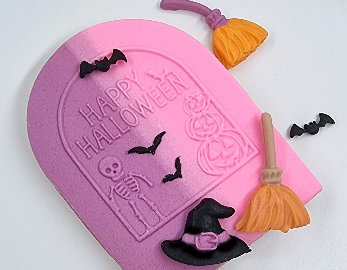 Halloween Fondant Embosser Stamp Spell|Designer Fondant Embosser Stamp