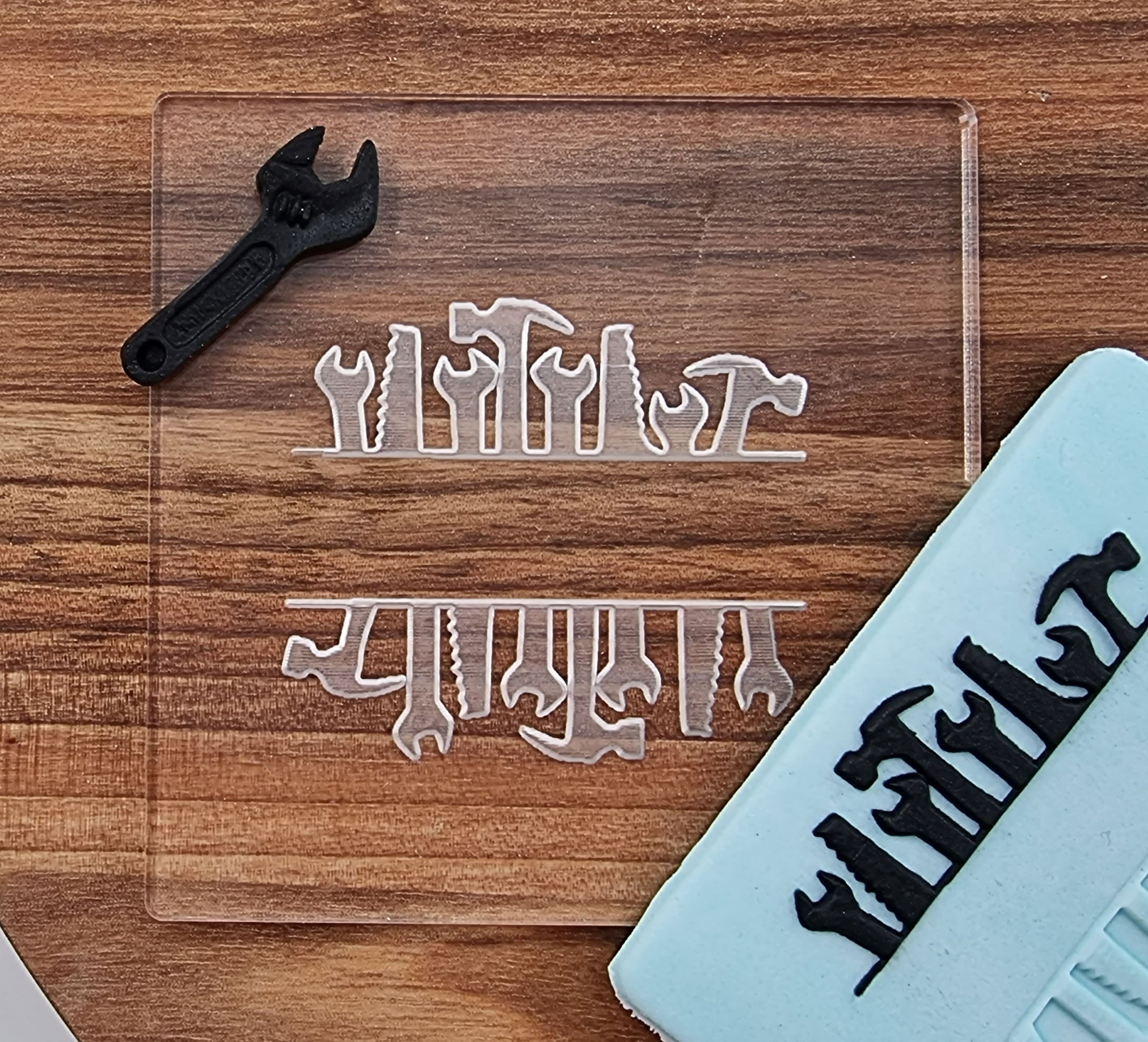 Father's day Fondant Embosser Stamp|Designer Fondant Embosser Stamp