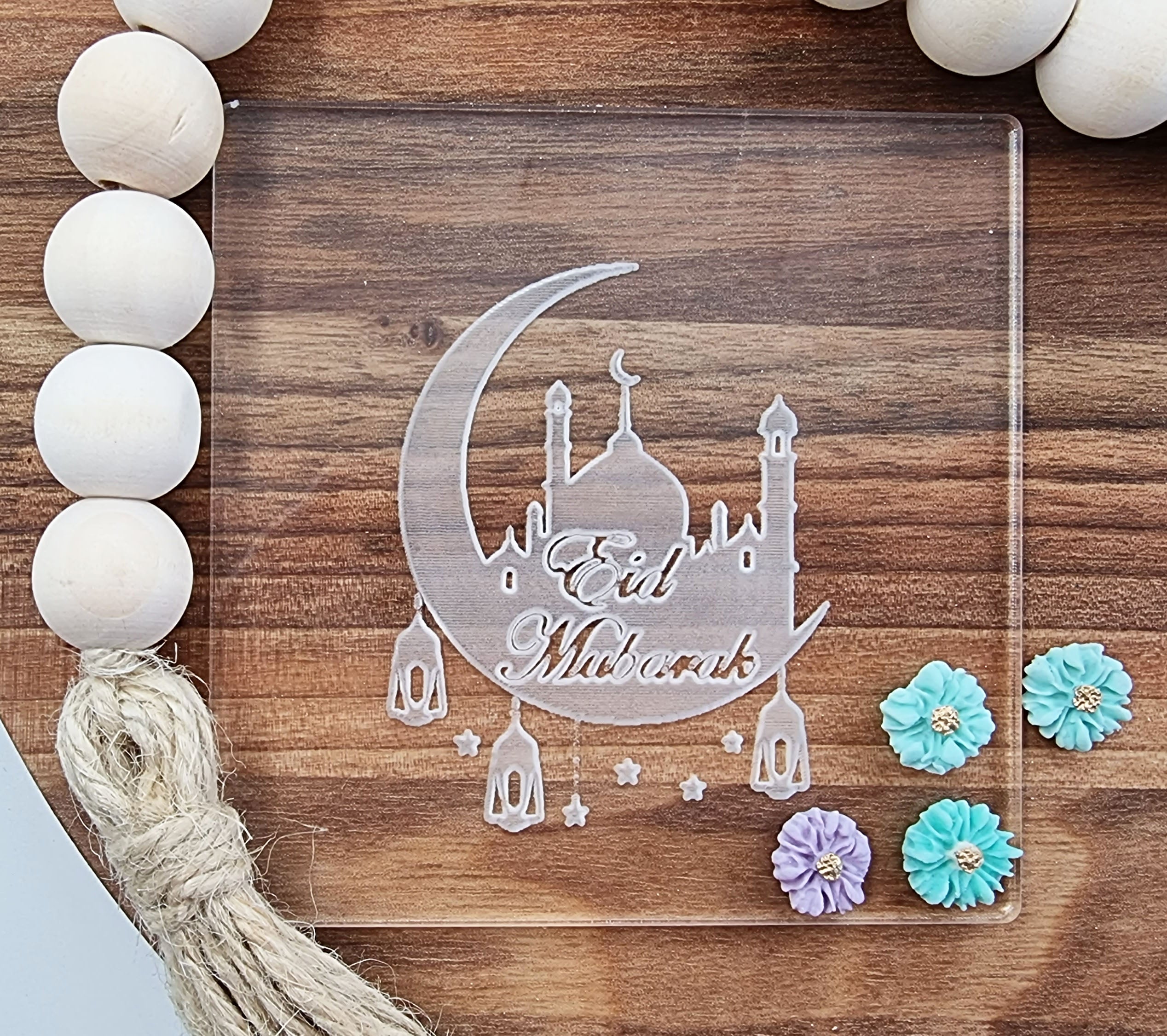 Ramadan Fondant Embosser, Cookie Debosser |Designer Fondant Embosser Stamp