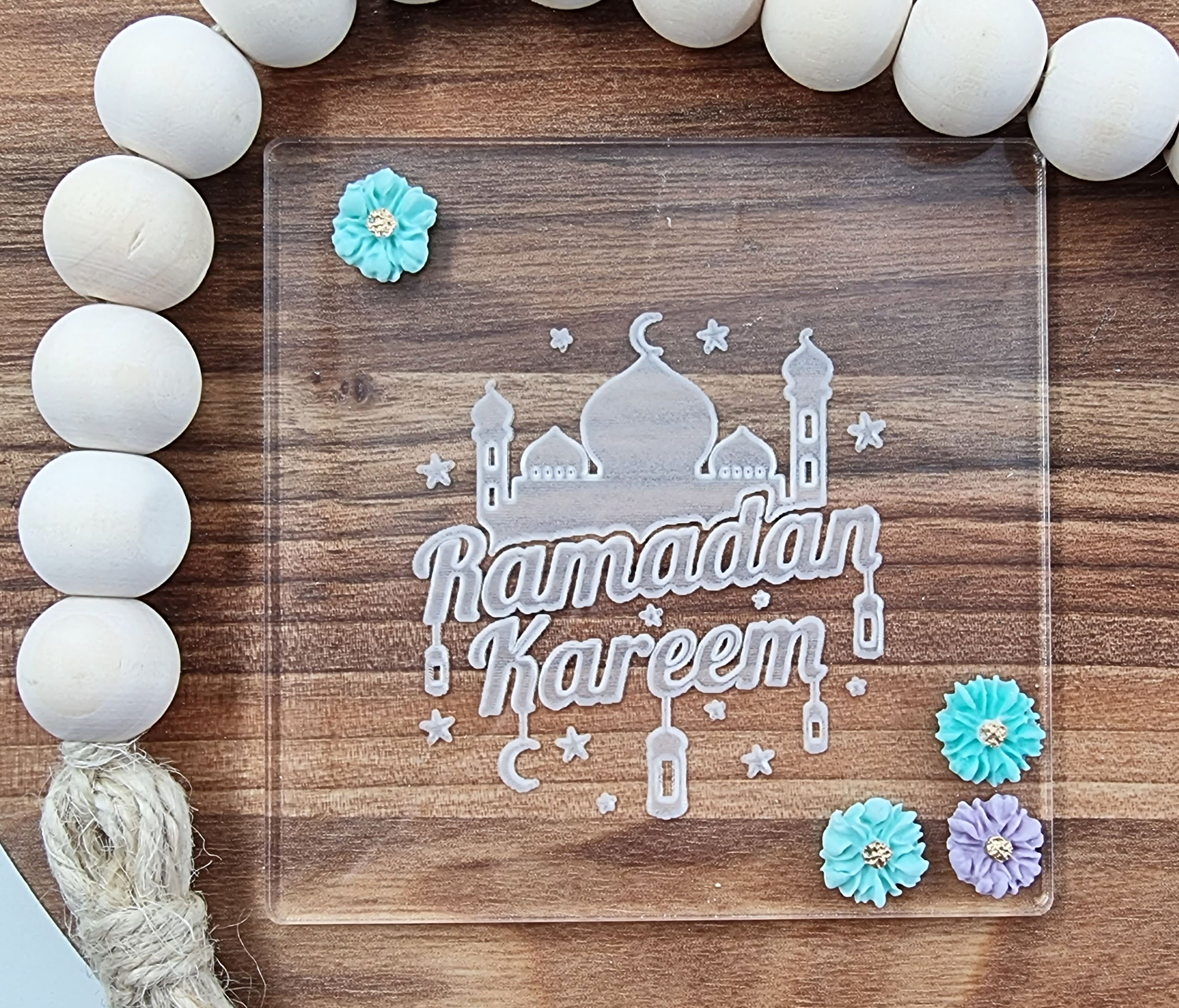 Ramadan Kareem Fondant Embosser |Designer Fondant Embosser Stamp