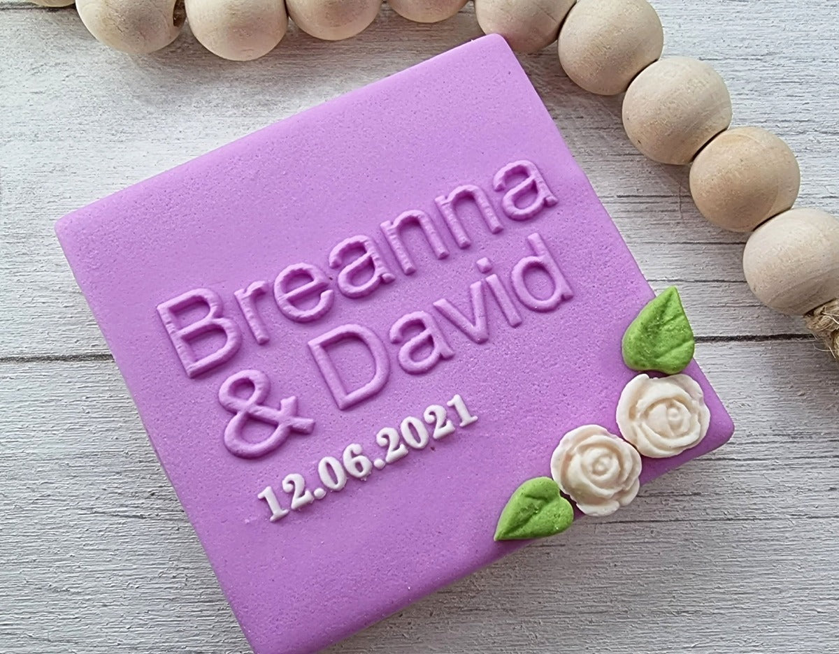 Custom Fondant Embosser Debosser Stamp|Designer Fondant Embosser Stamp