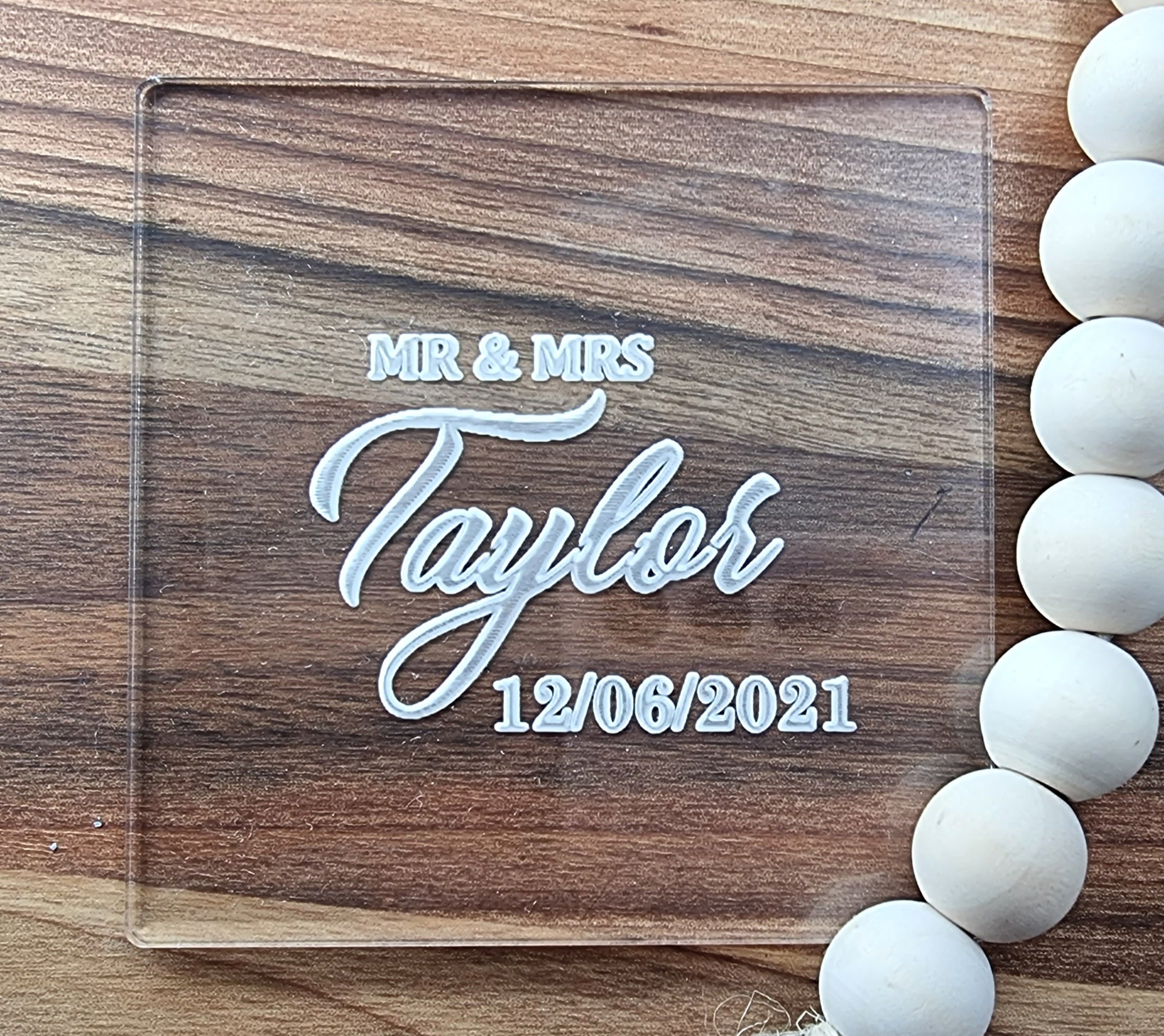 Custom Fondant Embosser Stamp Wedding|Designer Fondant Embosser Stamp