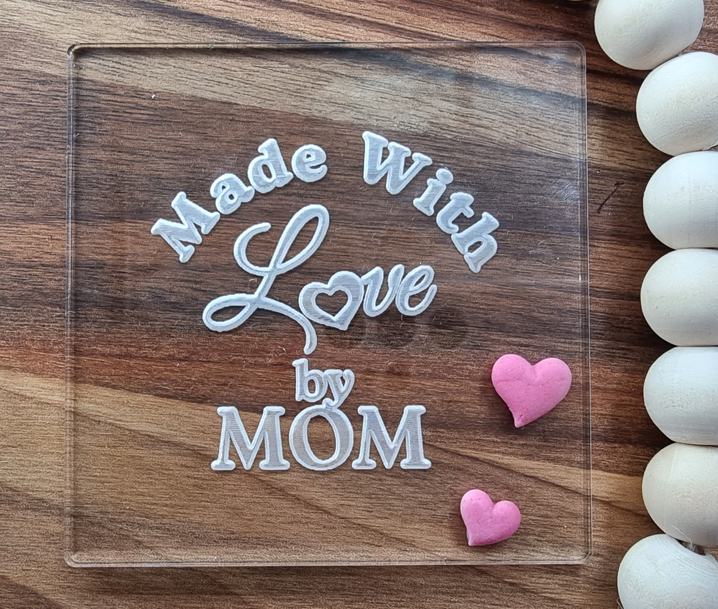Custom Fondant Embosser Stamp Mother|Designer Fondant Embosser Stamp
