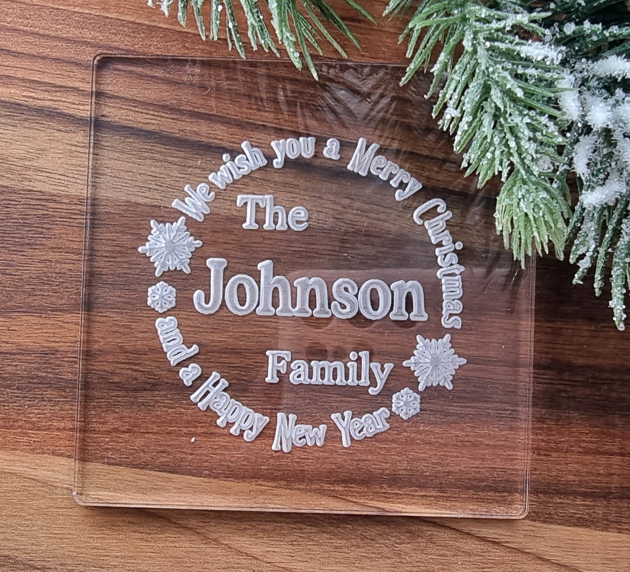 Custom Christmas Fondant Embosser Stamp|Designer Fondant Embosser Stamp