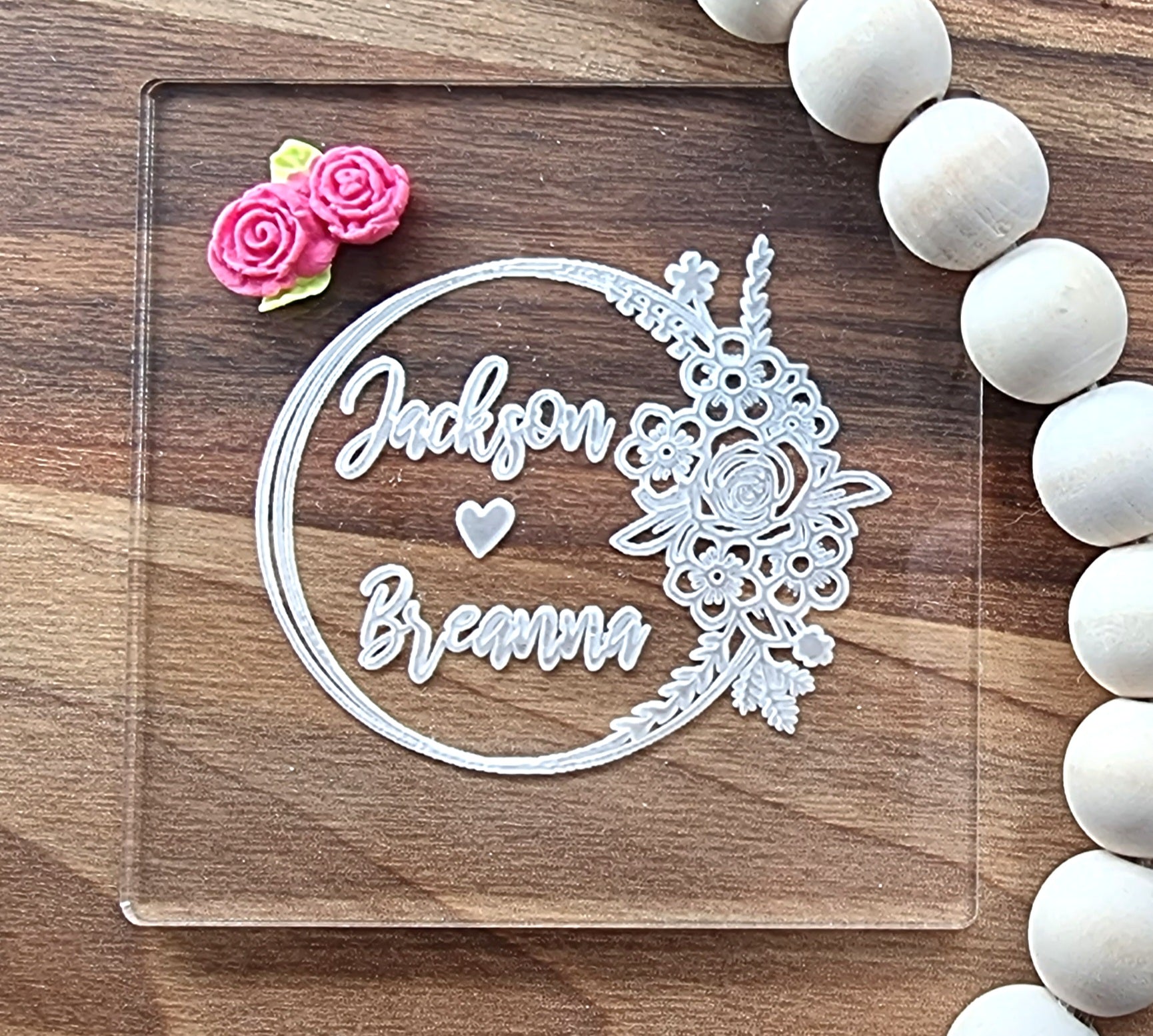 Custom Fondant Embosser Stamp Wedding|Designer Fondant Embosser Stamp