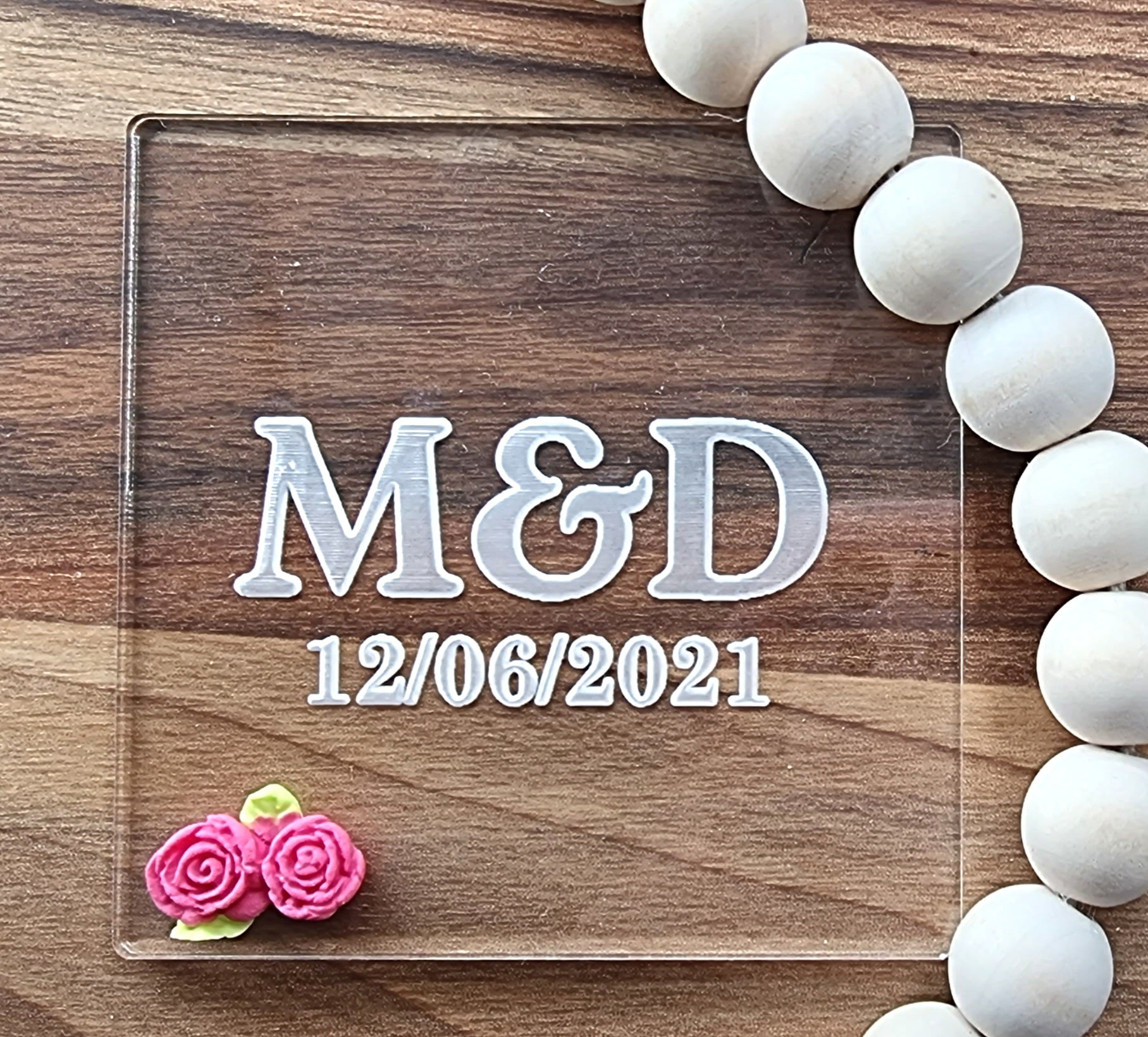 Custom Fondant Embosser Stamp Wedding|Designer Fondant Embosser Stamp