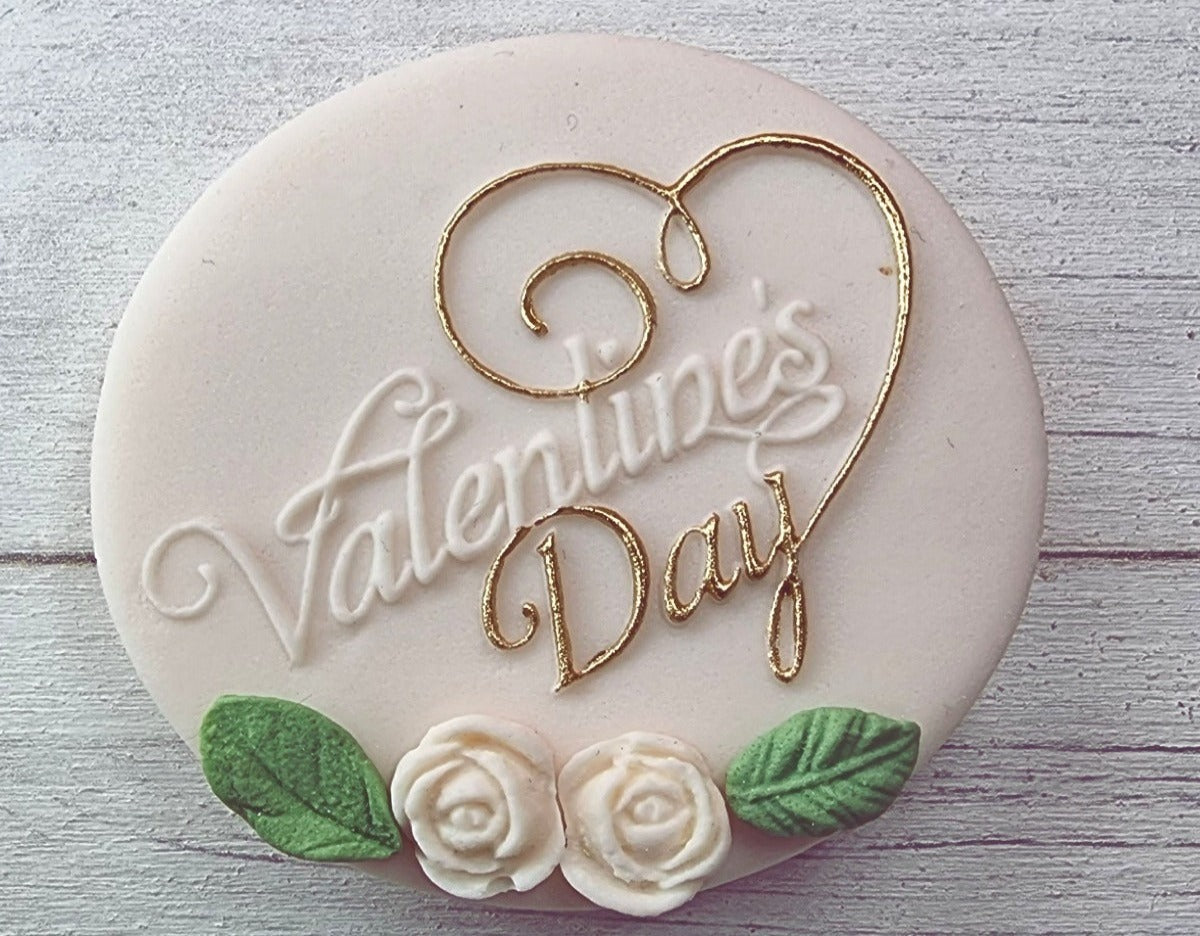 Valentines Fondant Embosser Stamp|Designer Fondant Embosser Stamp