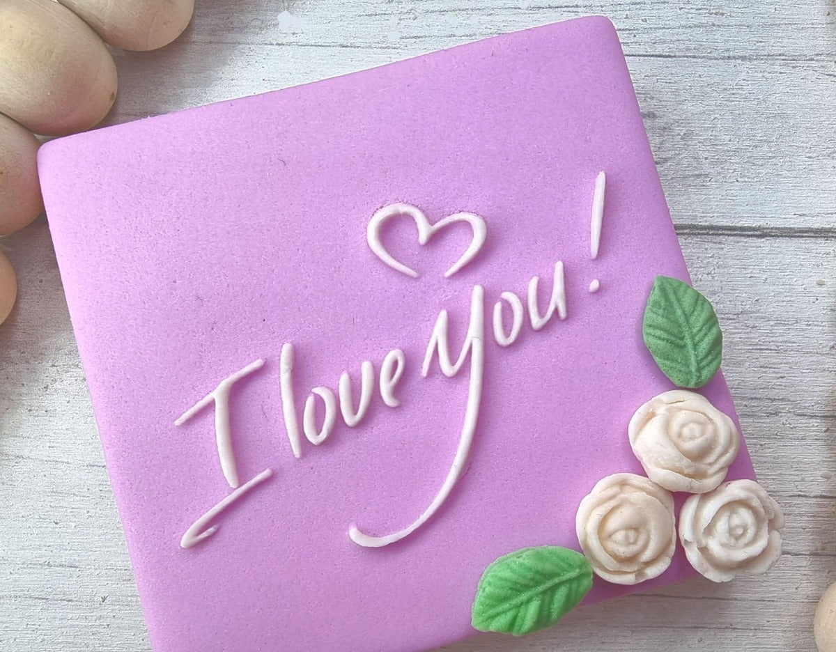 Valentines Fondant Embosser Stamp|Designer Fondant Embosser Stamp