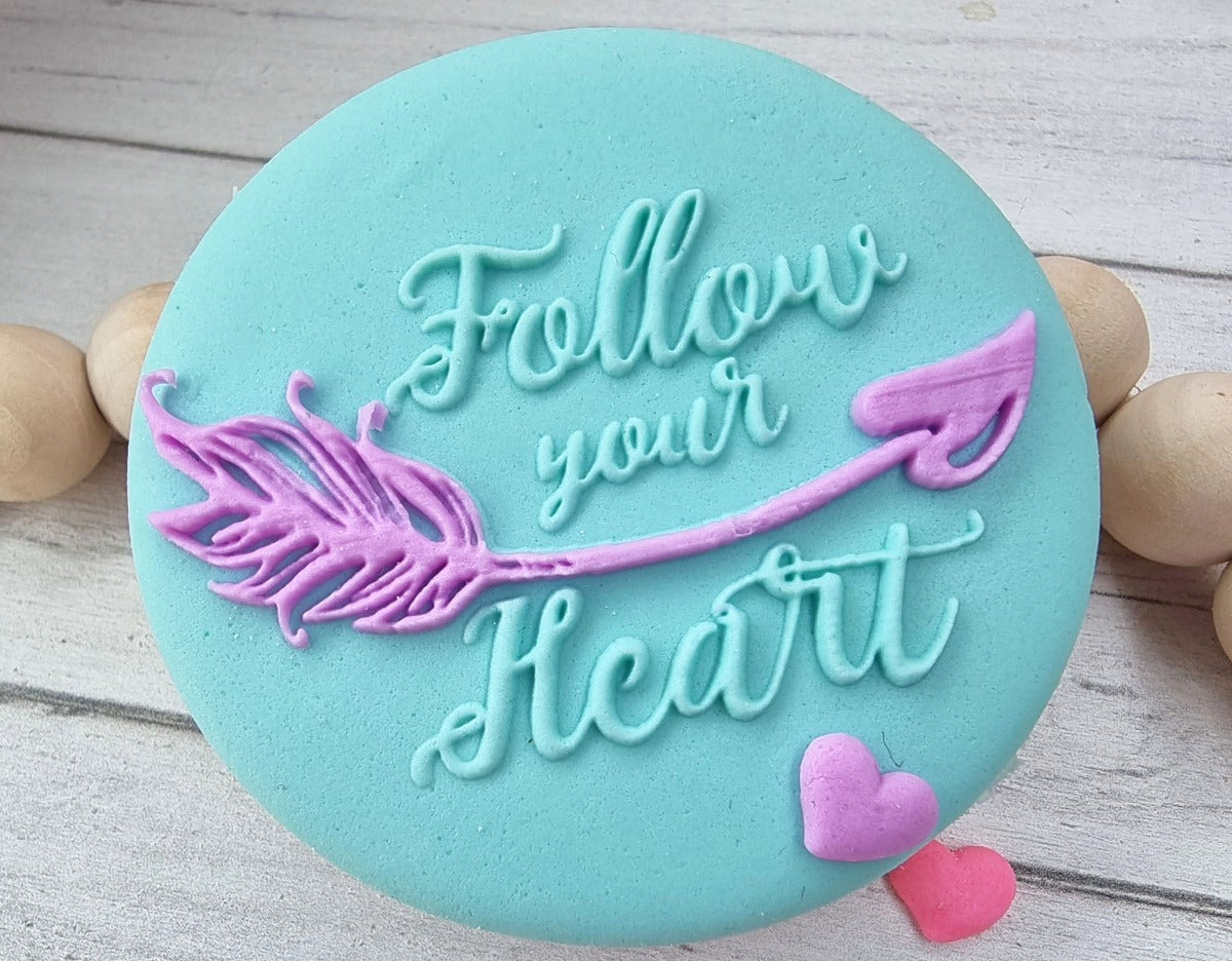 Valentines Fondant Embosser Stamp|Designer Fondant Embosser Stamp