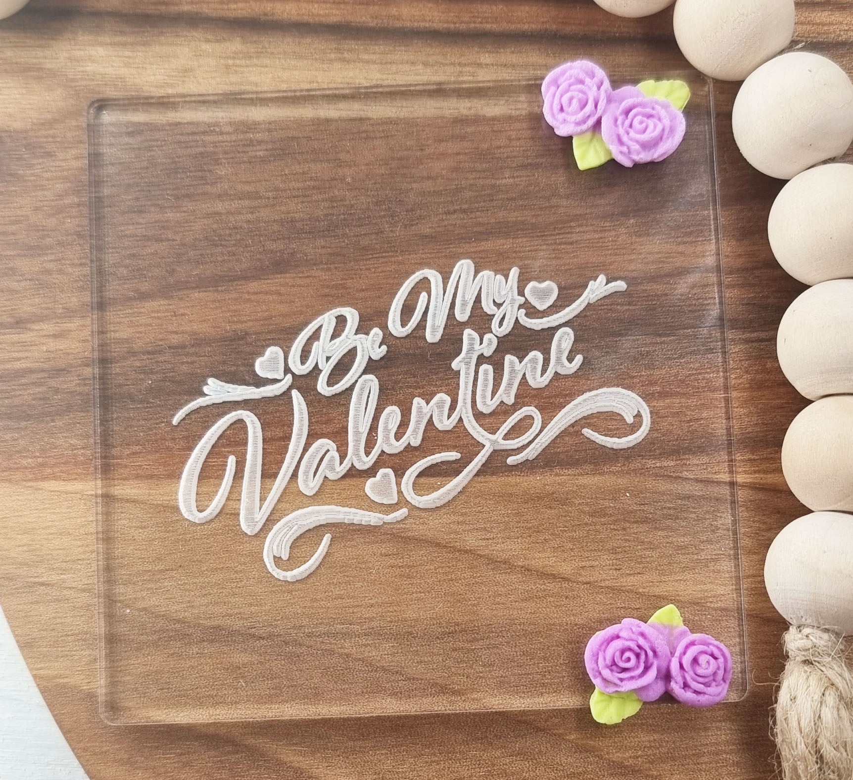 Valentines Fondant Embosser Stamp|Designer Fondant Embosser Stamp