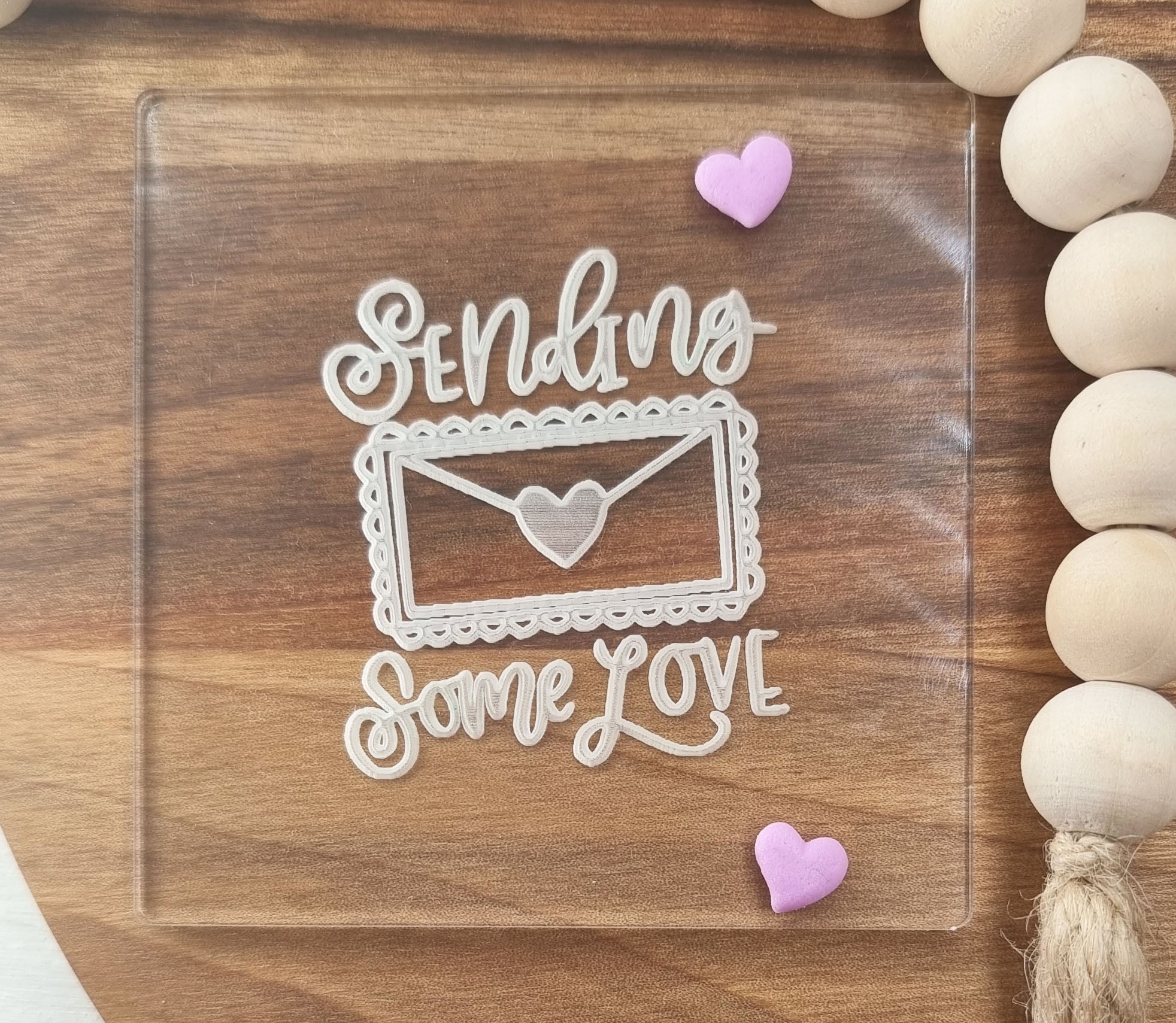Valentines Fondant Embosser Stamp|Designer Fondant Embosser Stamp