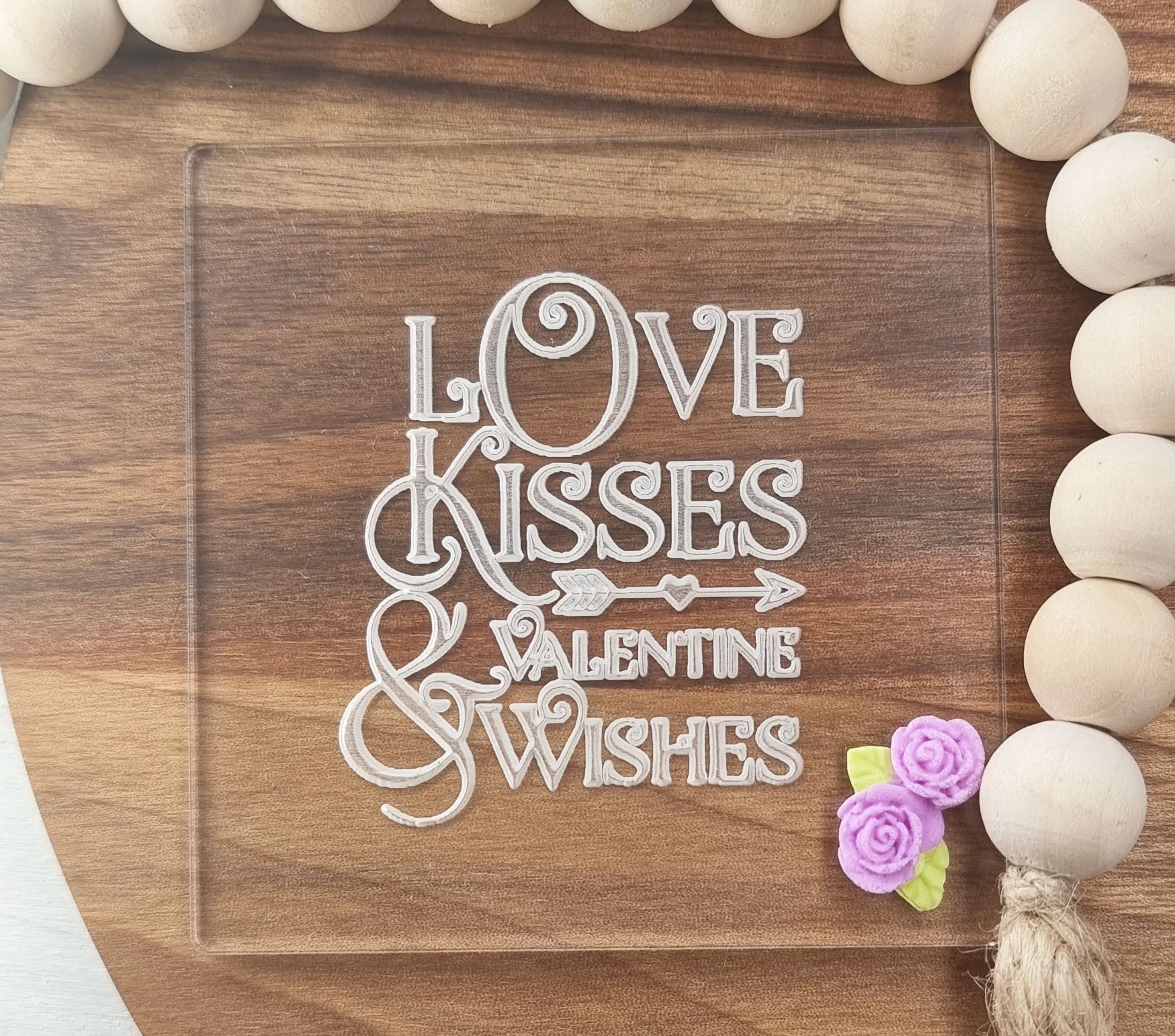 Valentines Fondant Embosser Stamp|Designer Fondant Embosser Stamp