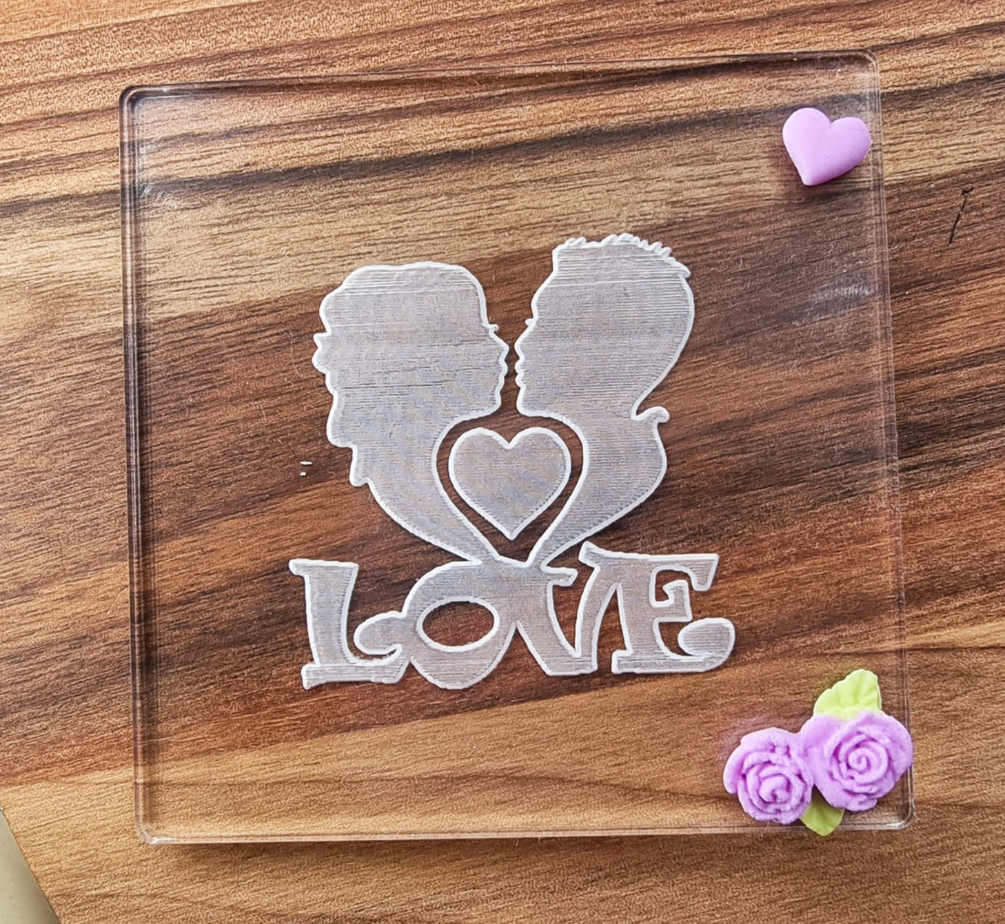 Valentines Fondant Embosser Stamp|Designer Fondant Embosser Stamp