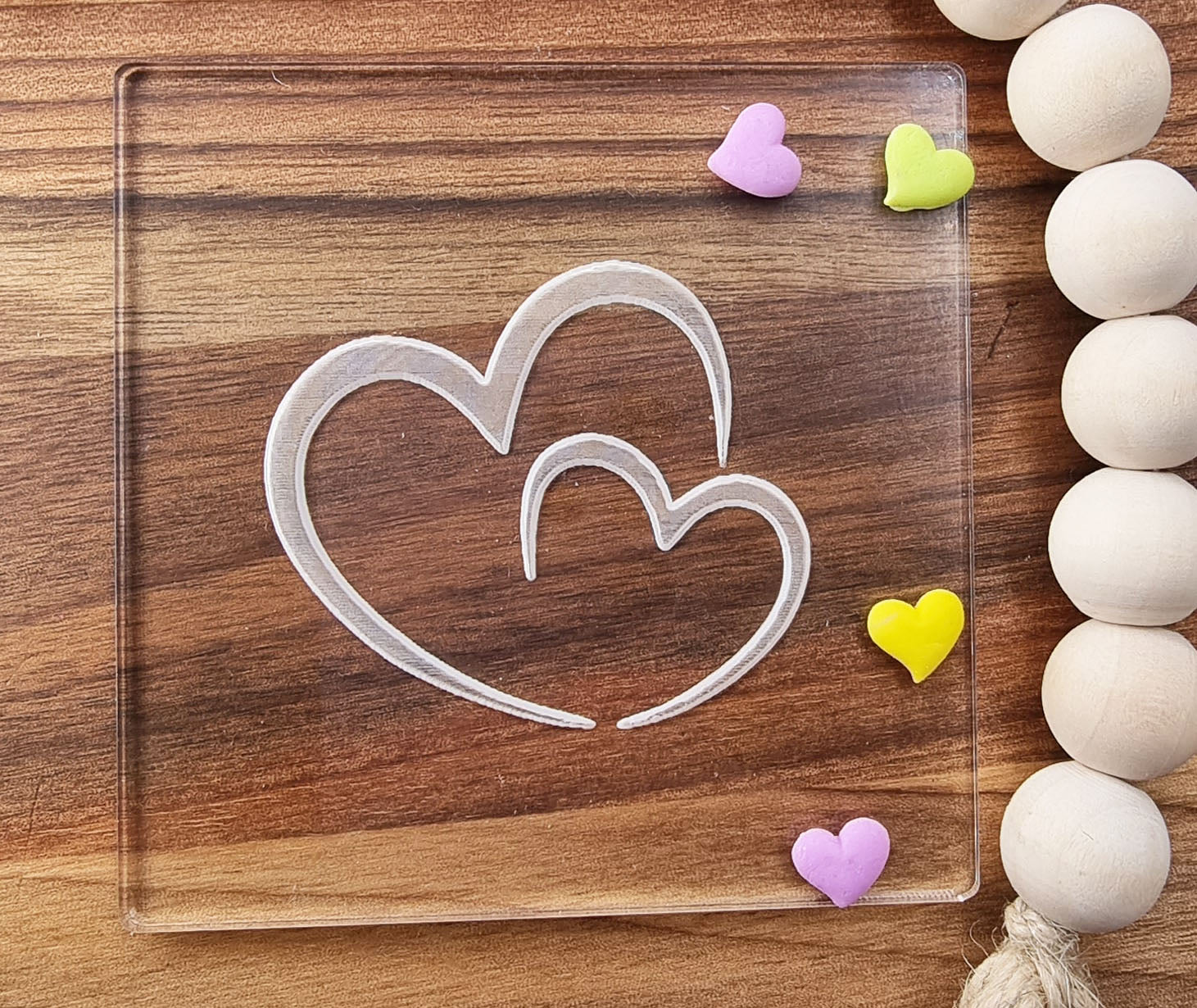 2pcs Valentines Fondant Embosser Stamp|Designer Fondant Embosser Stamp