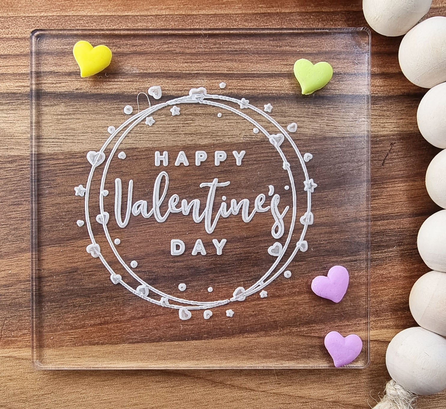 2pcs Valentines Fondant Embosser Stamp|Designer Fondant Embosser Stamp