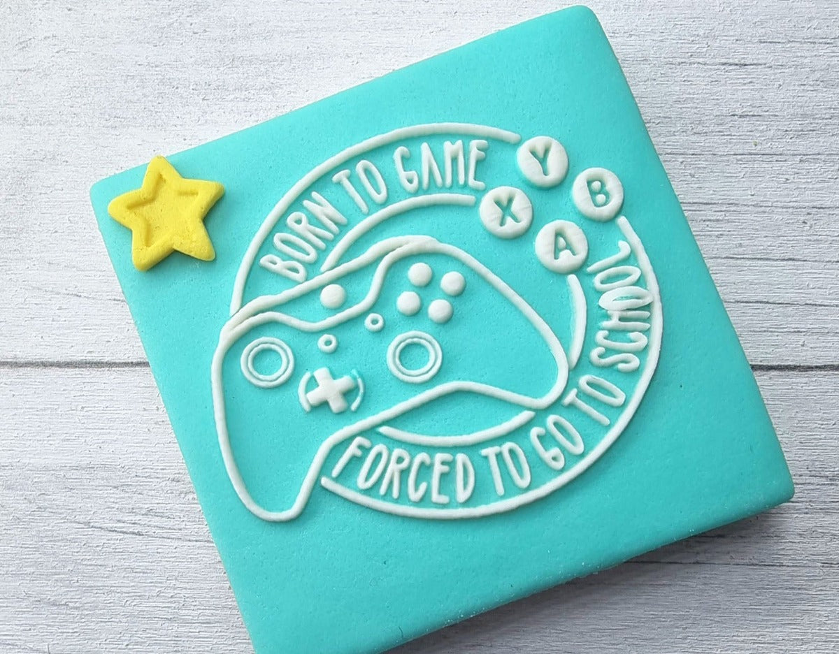 Game Fondant Embosser Stamp|Designer Fondant Embosser Stamp