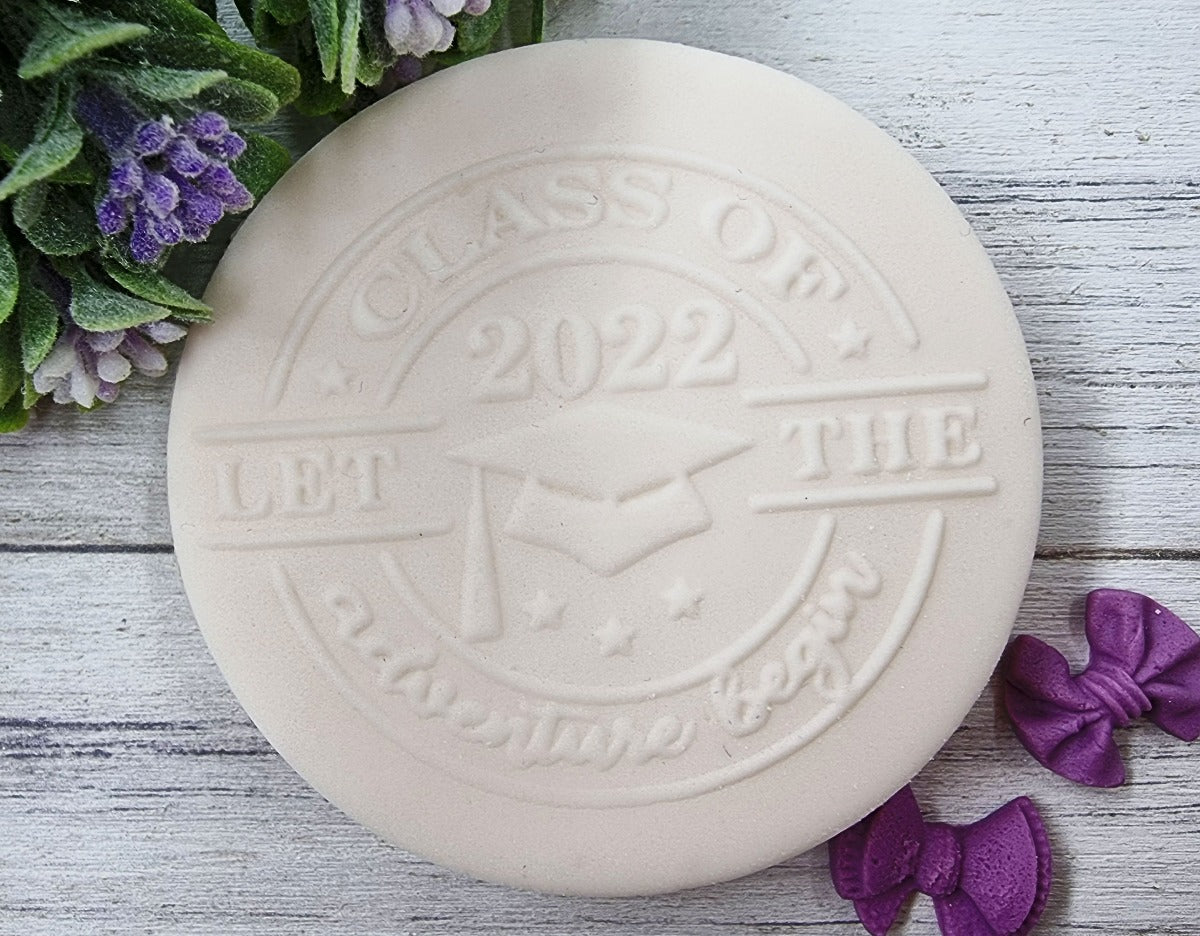 Graduate Fondant Embosser Stamp|Designer Fondant Embosser Stamp