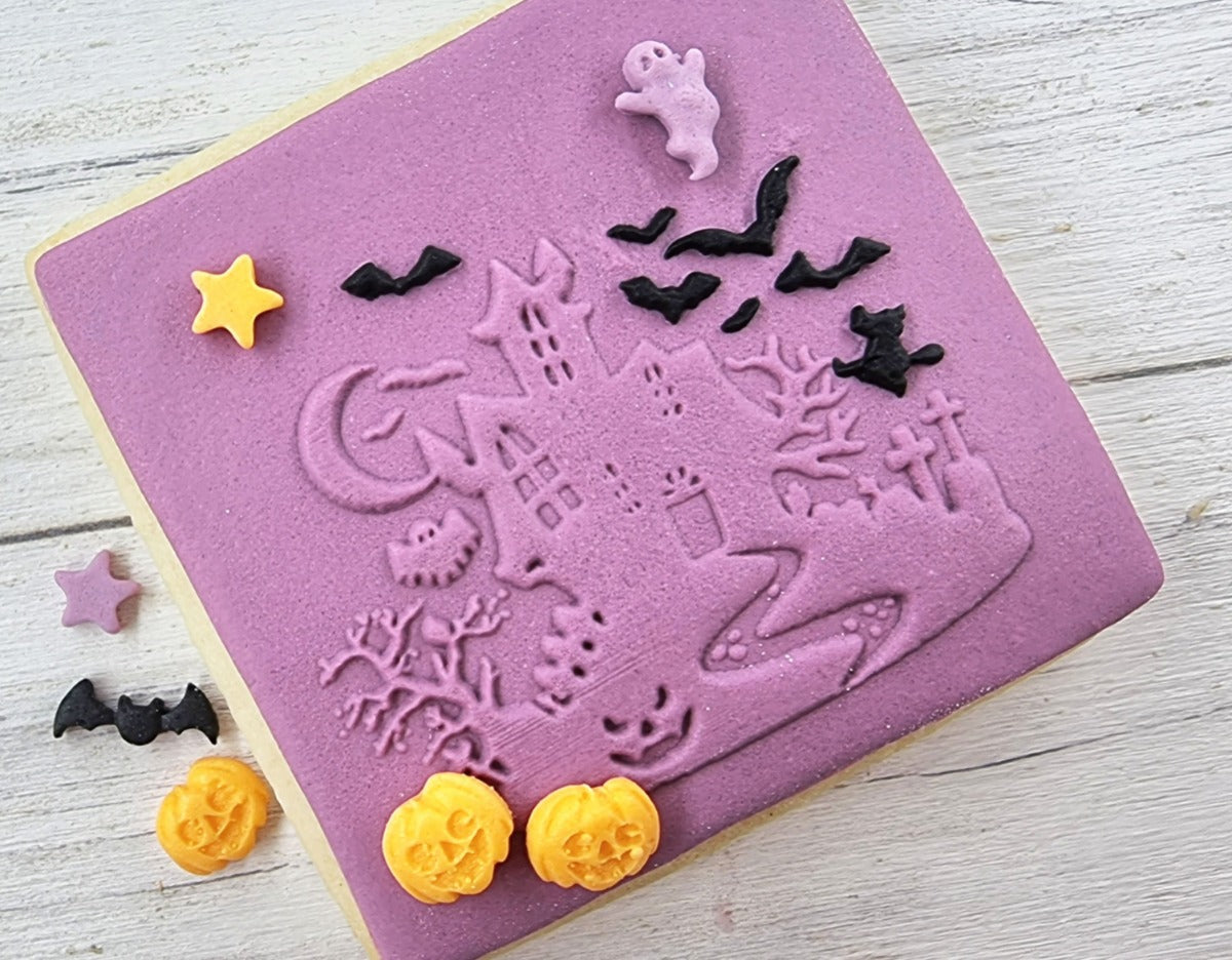Halloween Fondant Embosser Stamp Spell|Designer Fondant Embosser Stamp