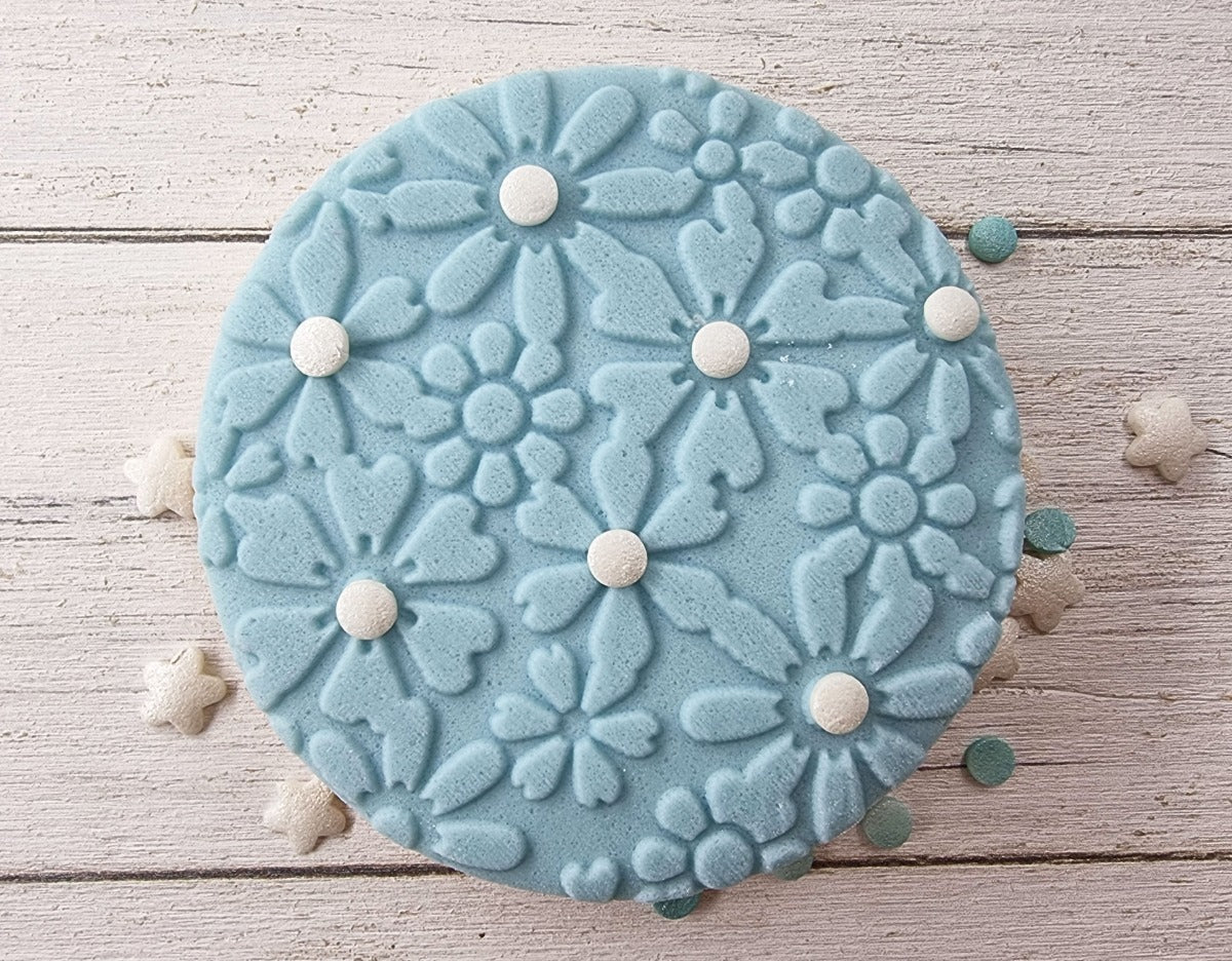 Valentines Fondant Embosser Stamp|Designer Fondant Embosser Stamp