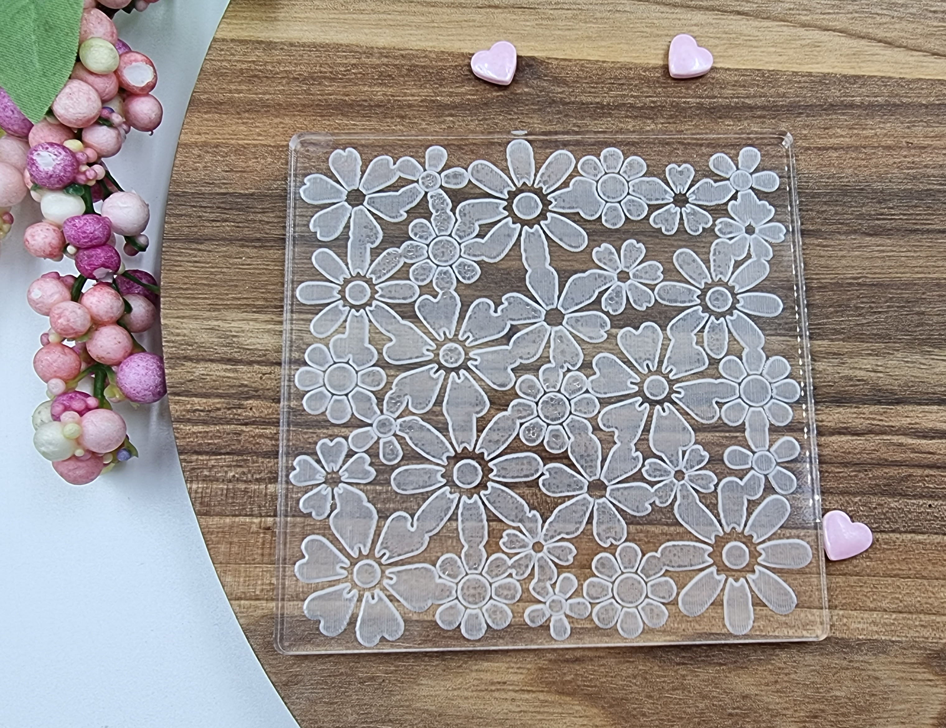 Valentines Fondant Embosser Stamp|Designer Fondant Embosser Stamp